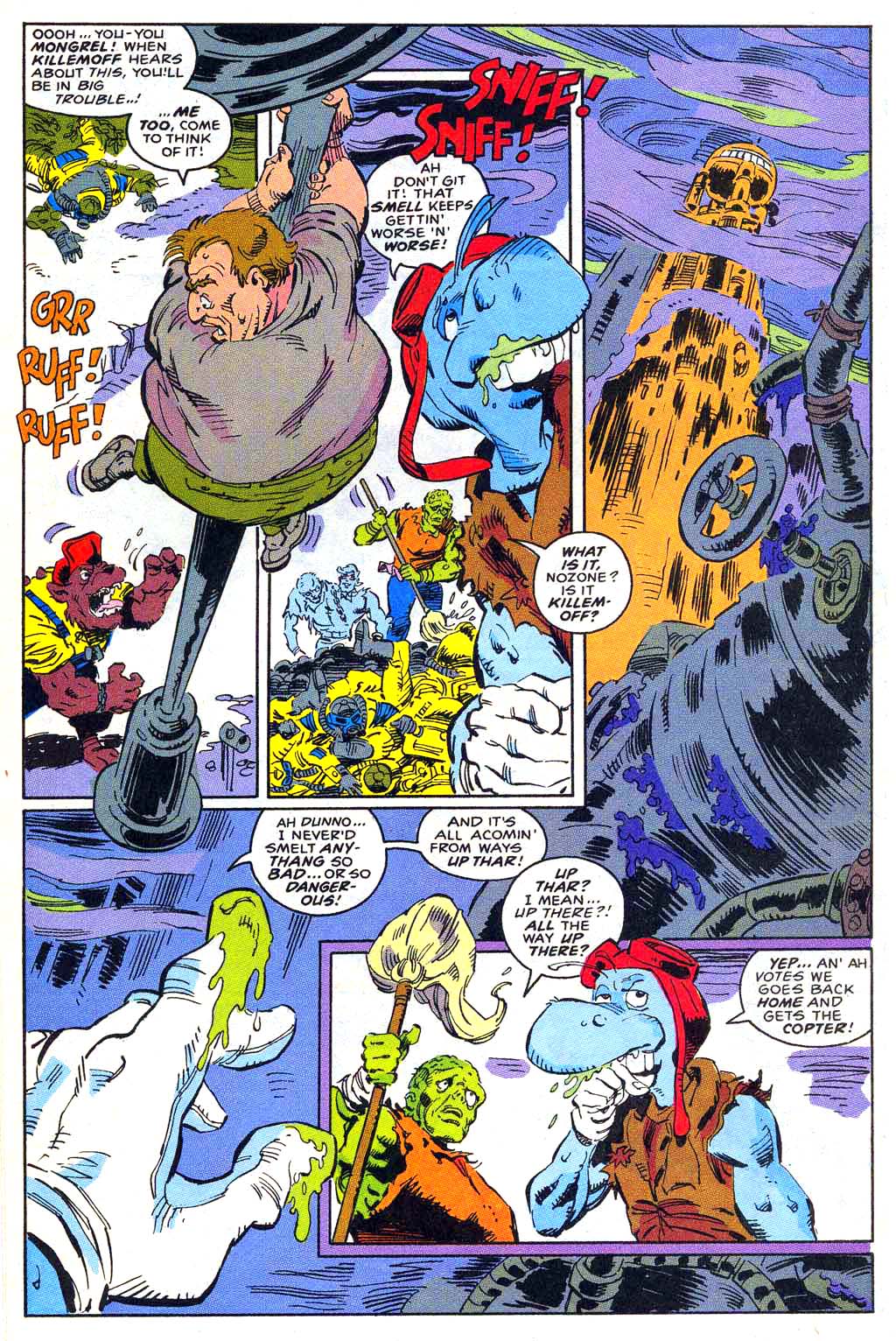 Read online Toxic Crusaders comic -  Issue #2 - 13