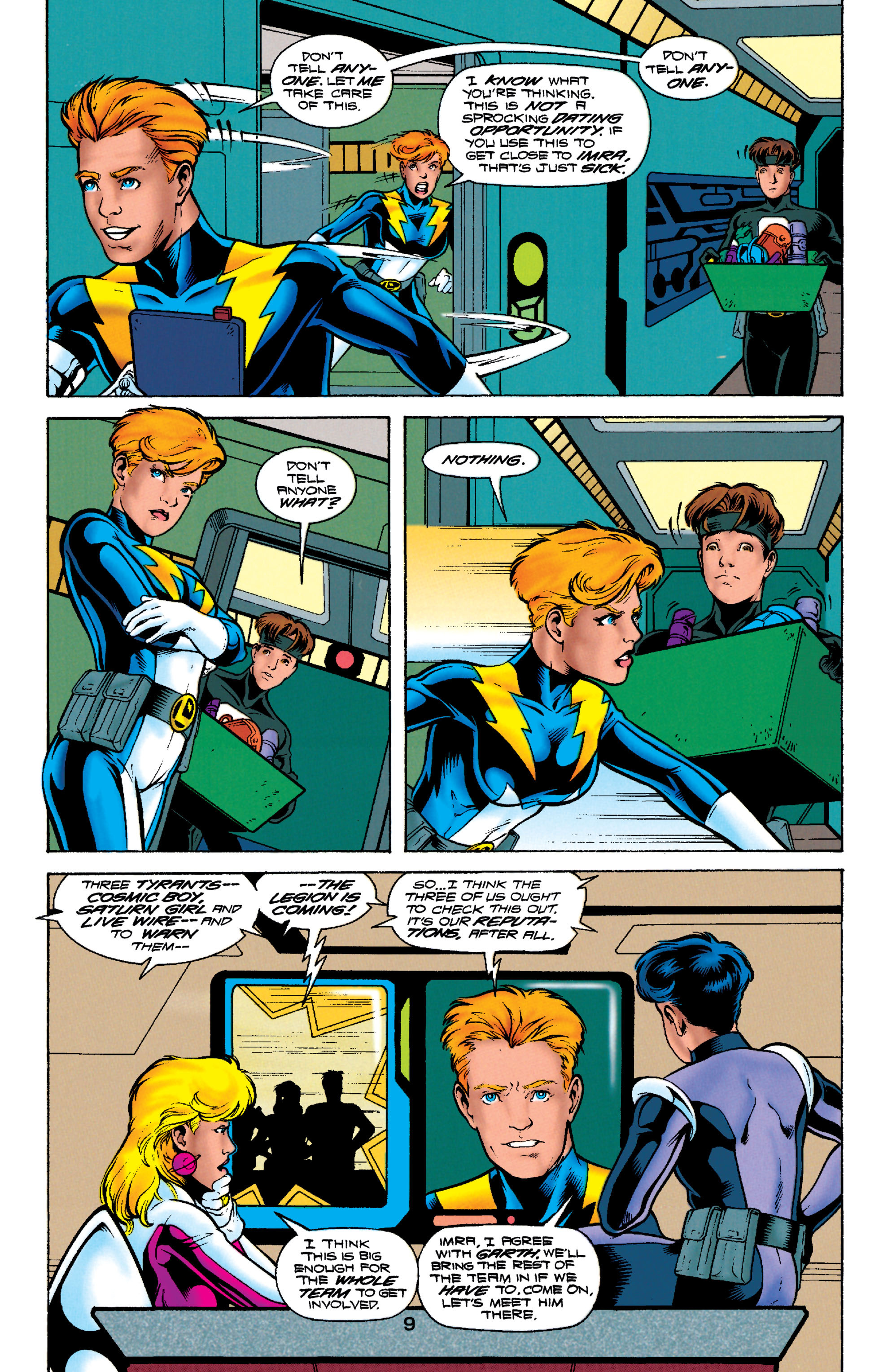 Read online Legionnaires comic -  Issue #75 - 9