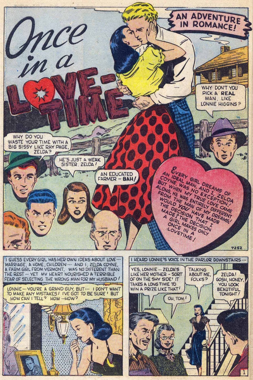 Read online Girl Comics (1949) comic -  Issue #3 - 2