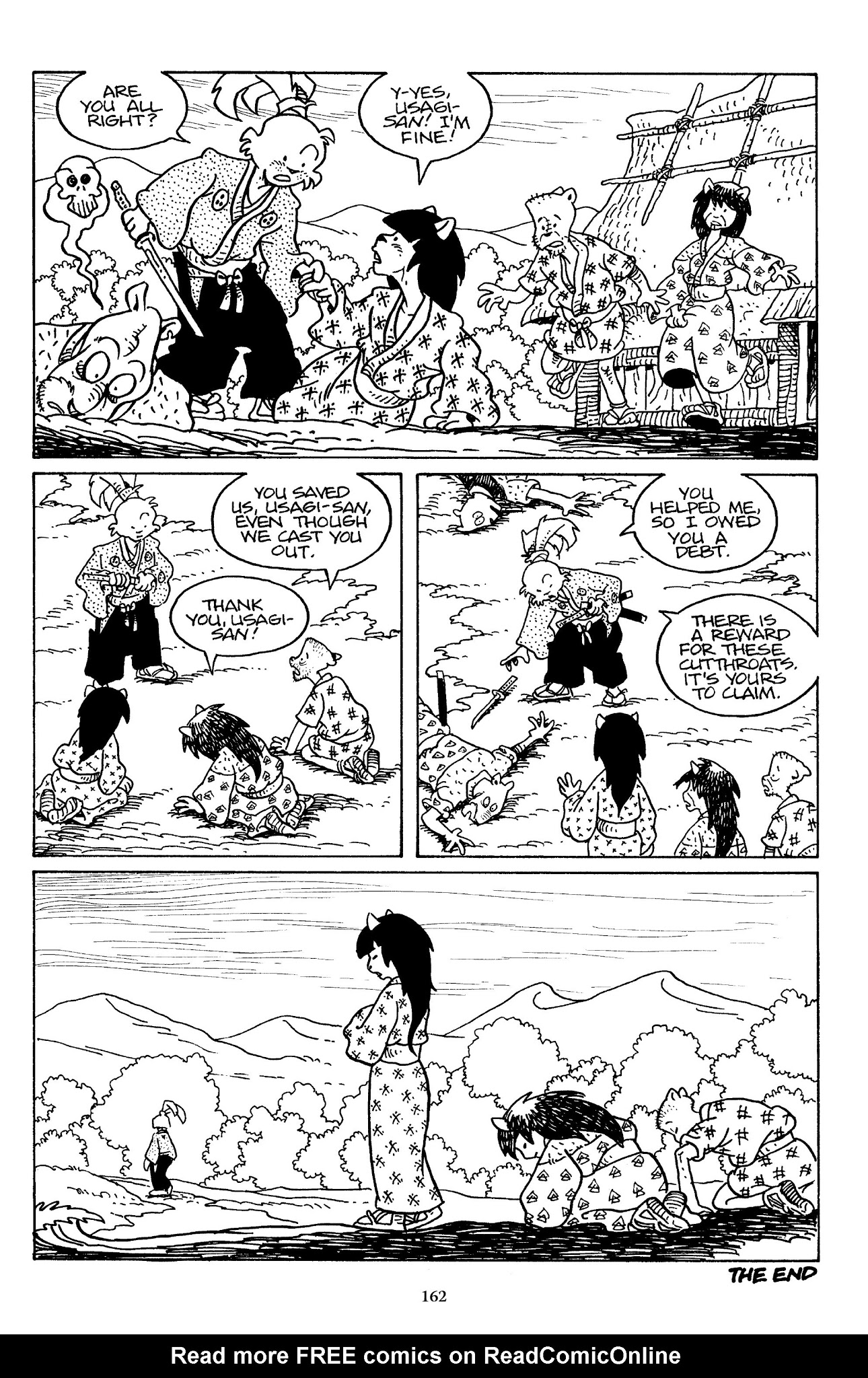 Read online The Usagi Yojimbo Saga comic -  Issue # TPB 7 - 158