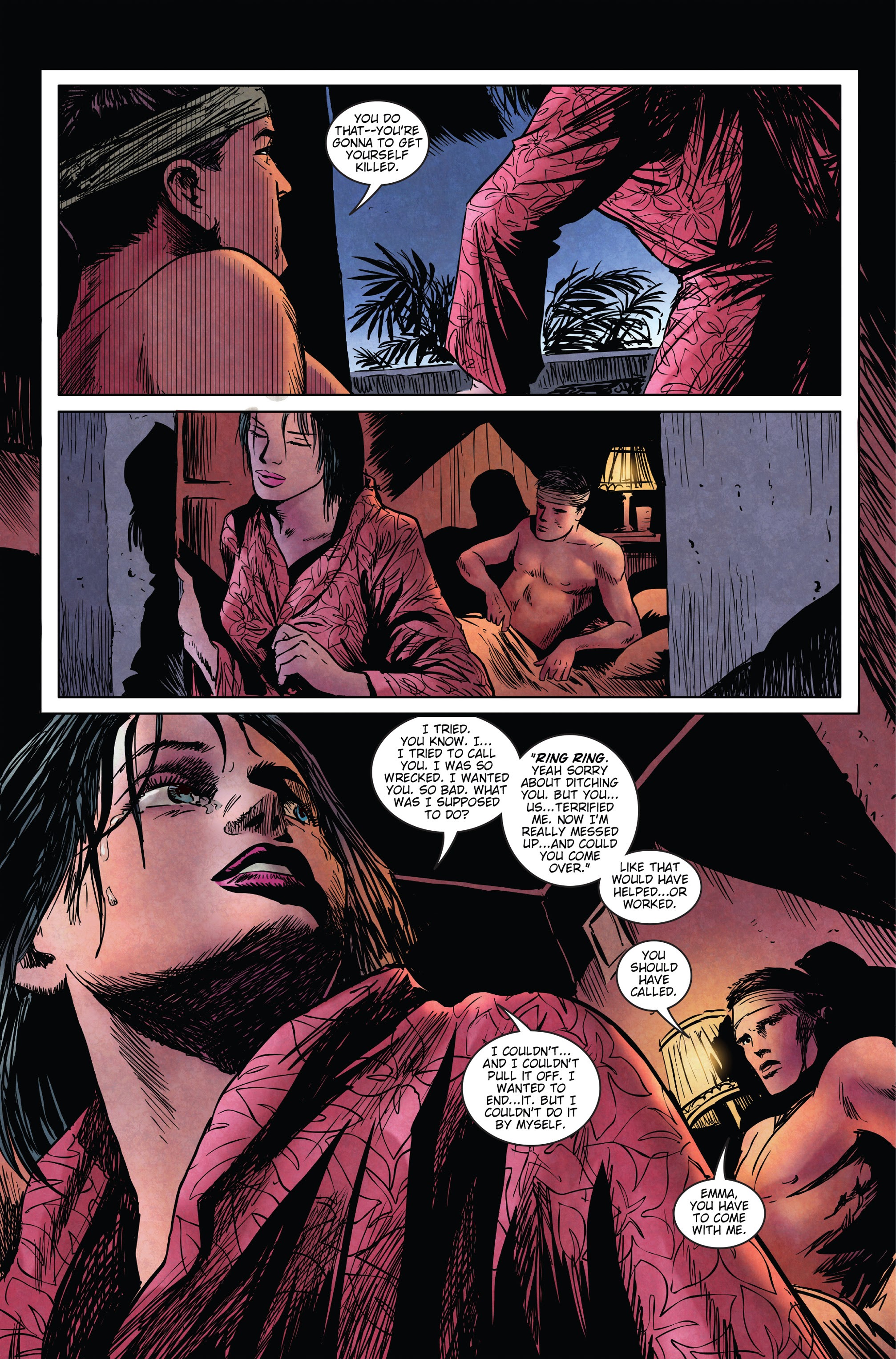 Read online Left On Mission comic -  Issue #5 - 5