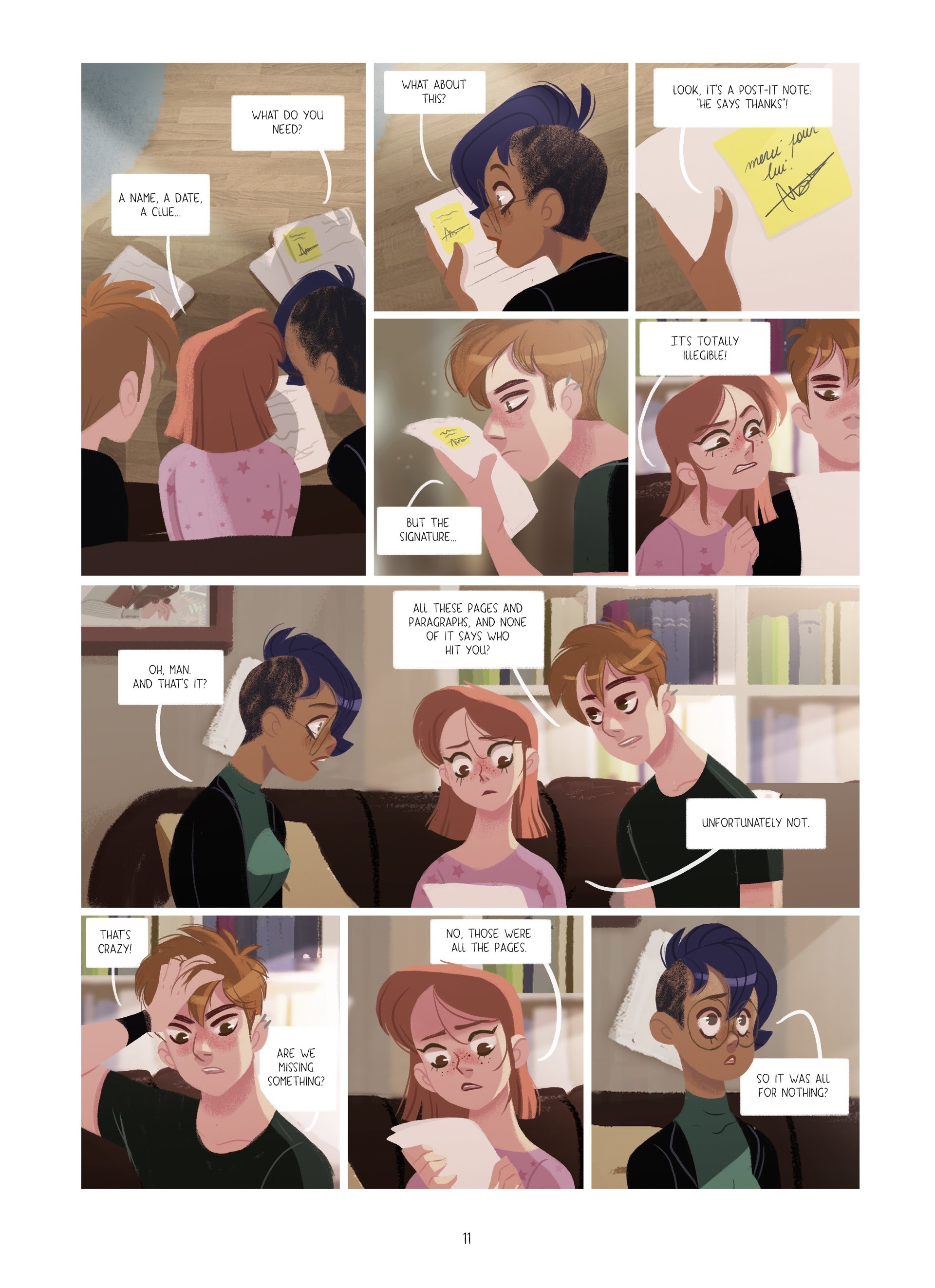 Read online Through Lya's Eyes comic -  Issue #2 - 11