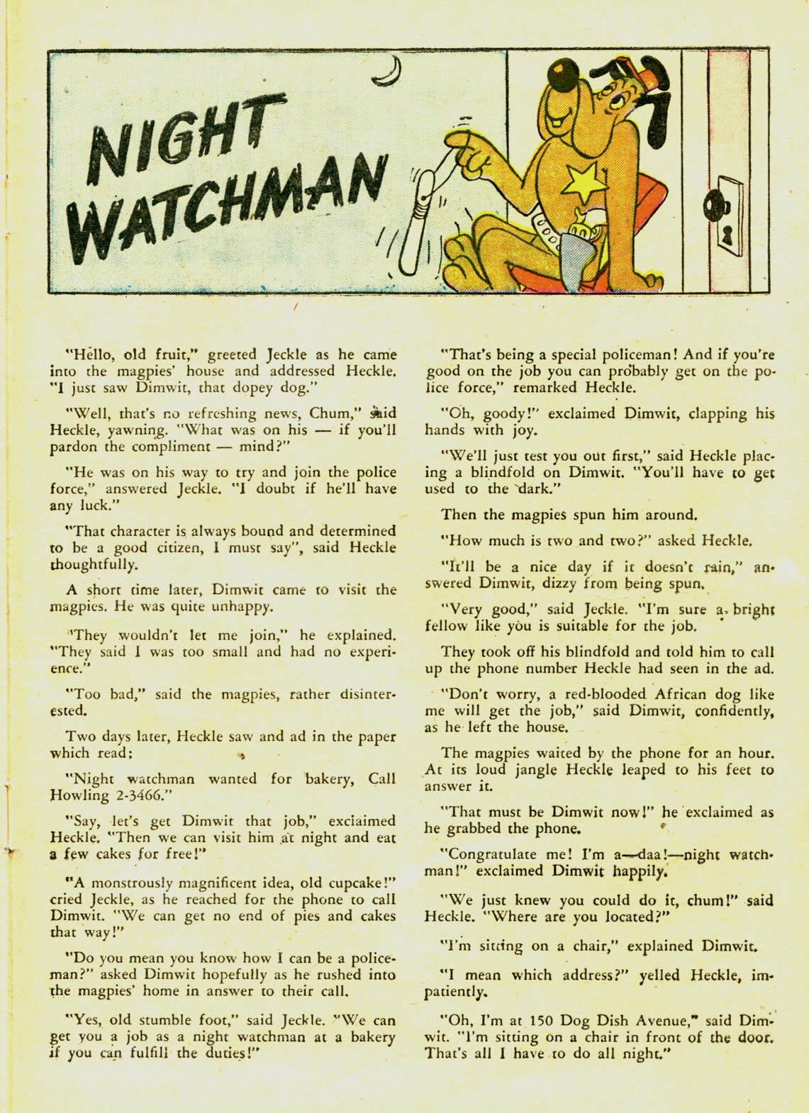 Read online Paul Terry's Mighty Mouse Comics comic -  Issue #36 - 28
