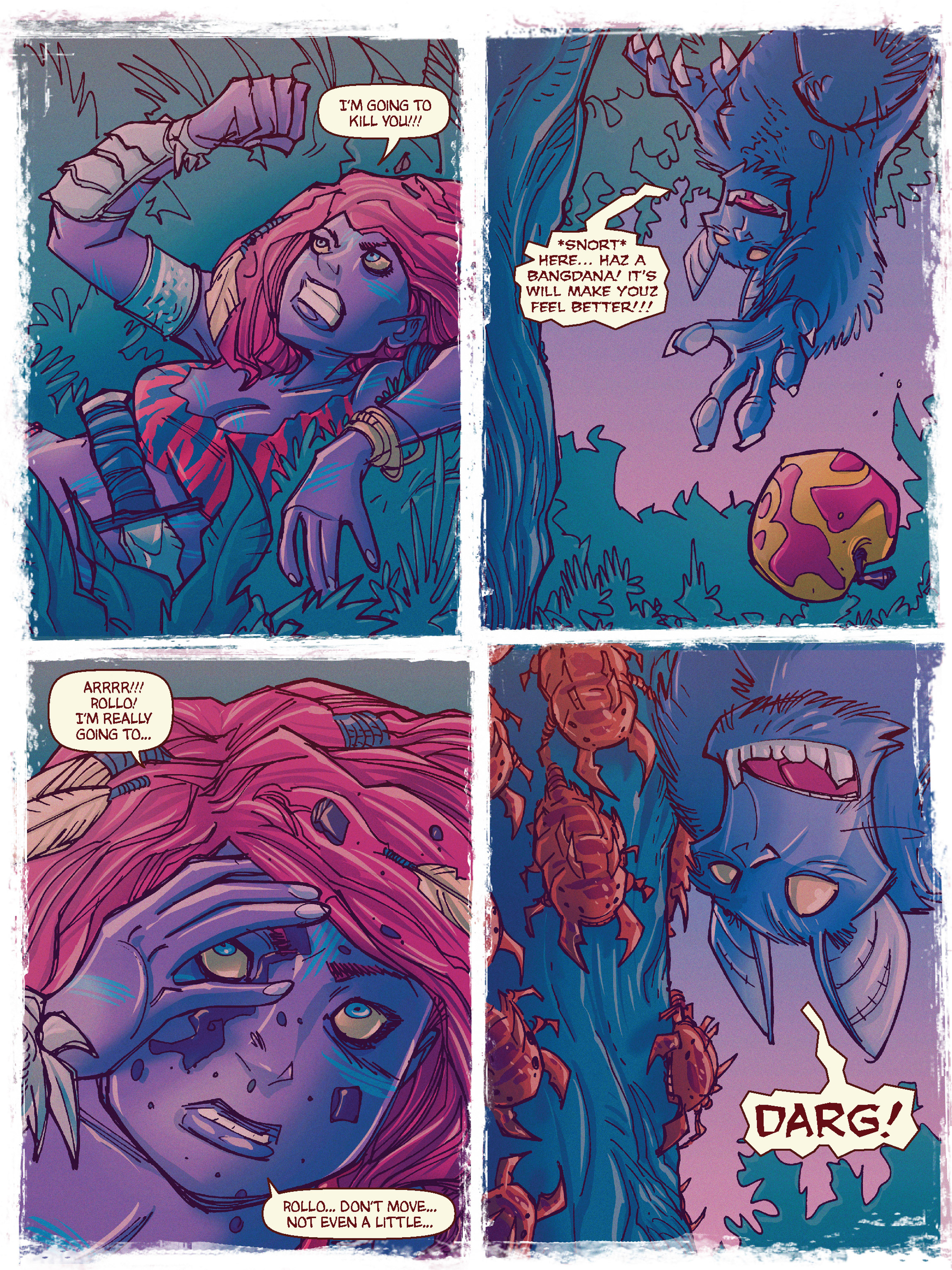 Read online Kyrra: Alien Jungle Girl comic -  Issue #1 - 10