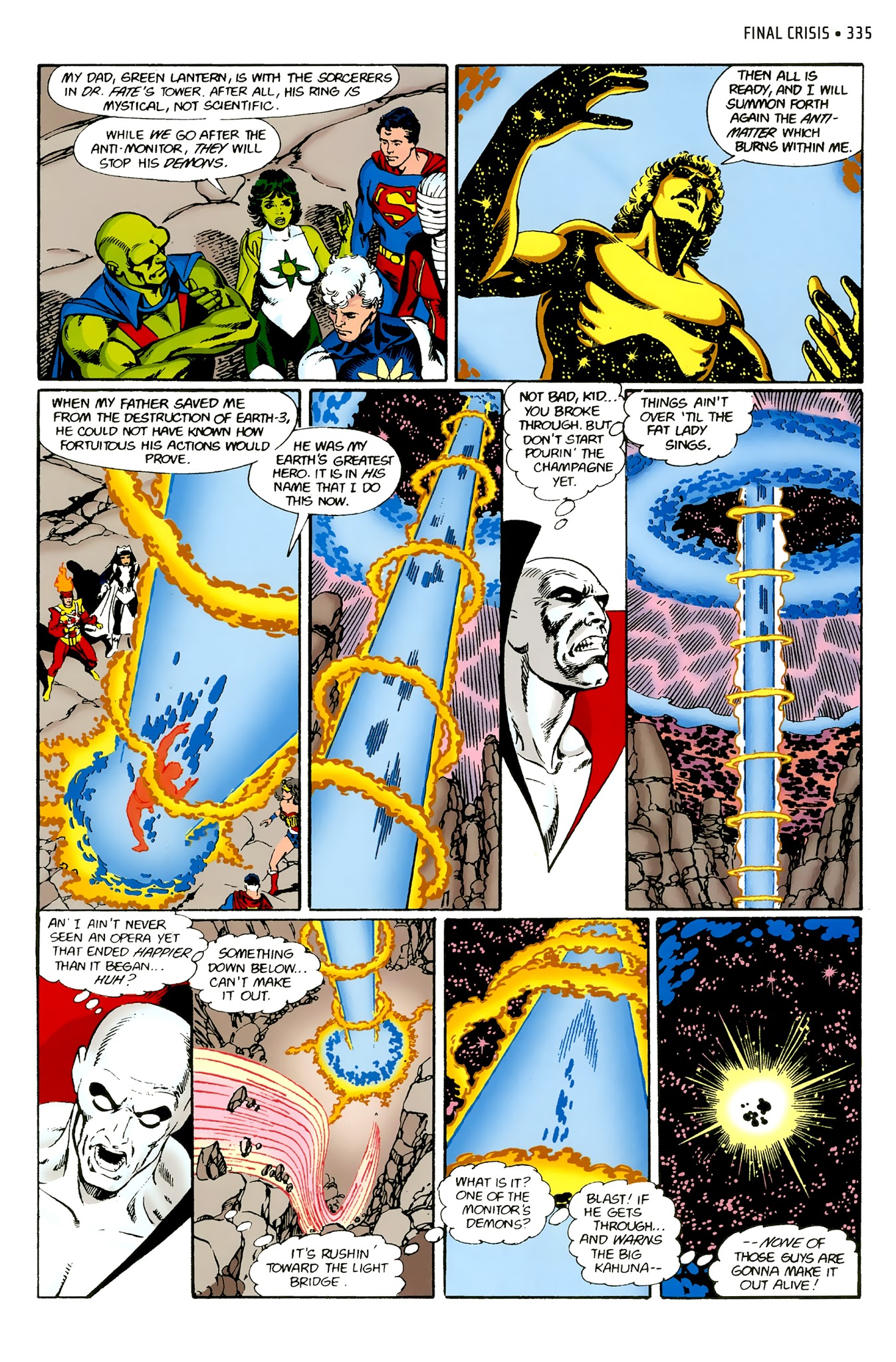 Read online Crisis on Infinite Earths (1985) comic -  Issue # _Absolute Edition 2 - 136