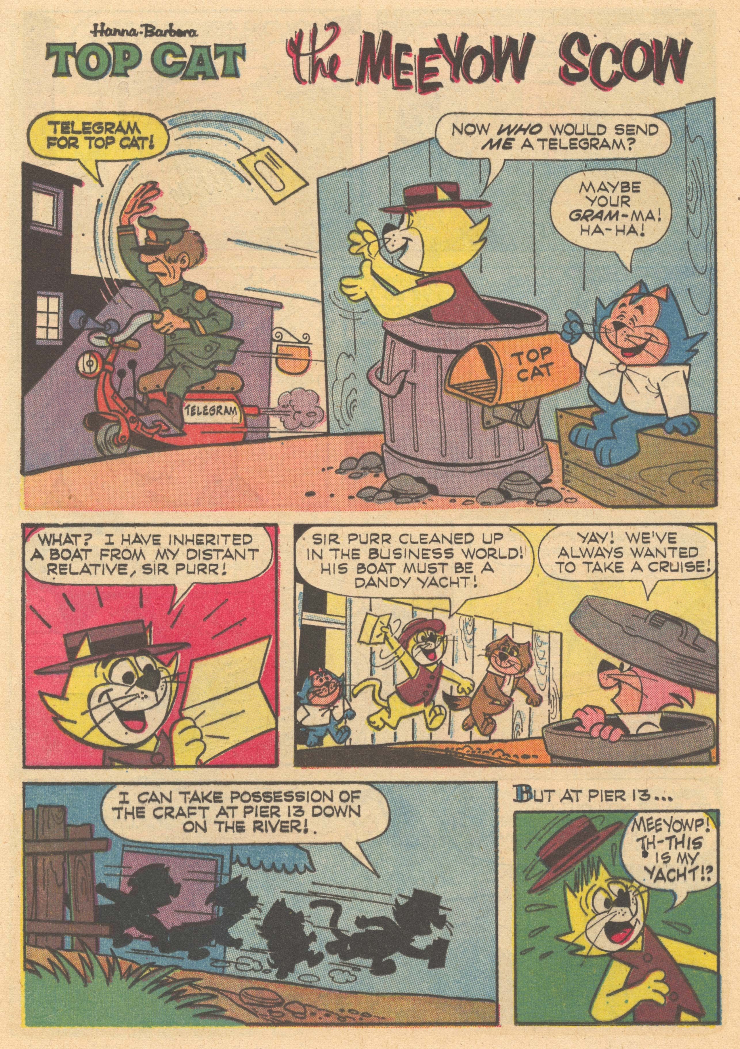 Read online Top Cat (1962) comic -  Issue #19 - 24