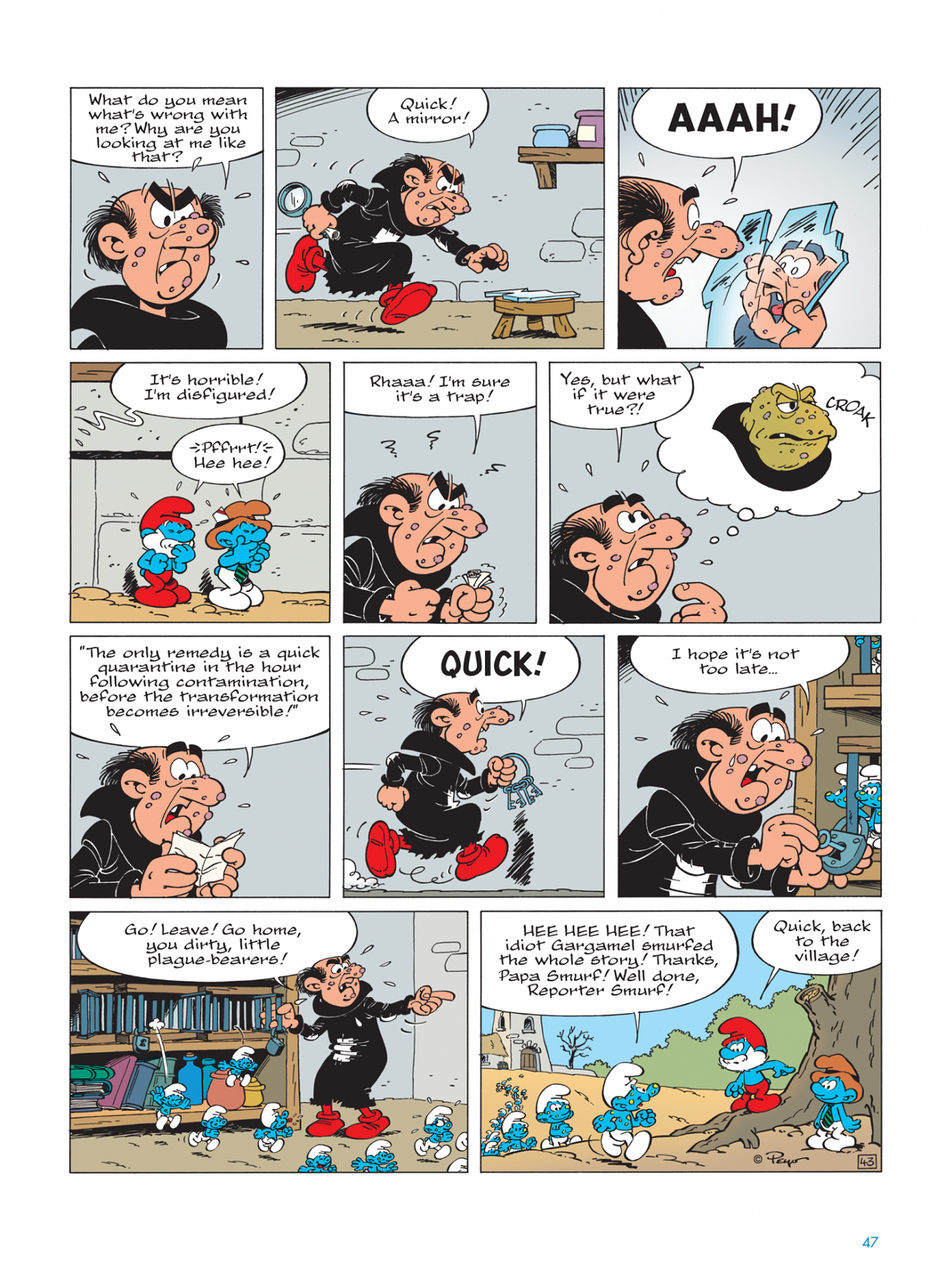 Read online The Smurfs comic -  Issue #24 - 47