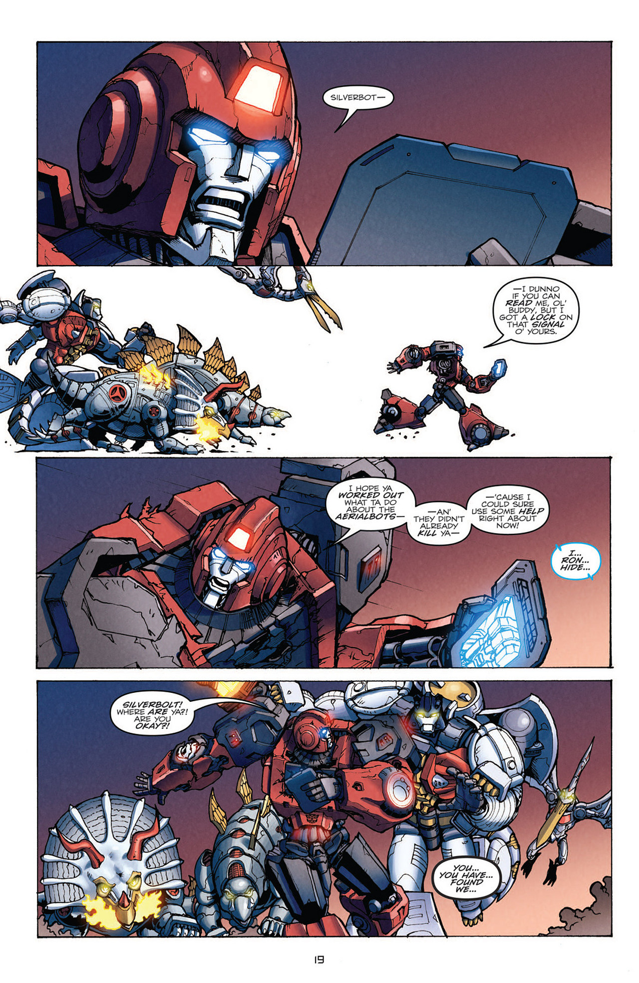 Read online Transformers: Robots In Disguise (2012) comic -  Issue #9 - 22