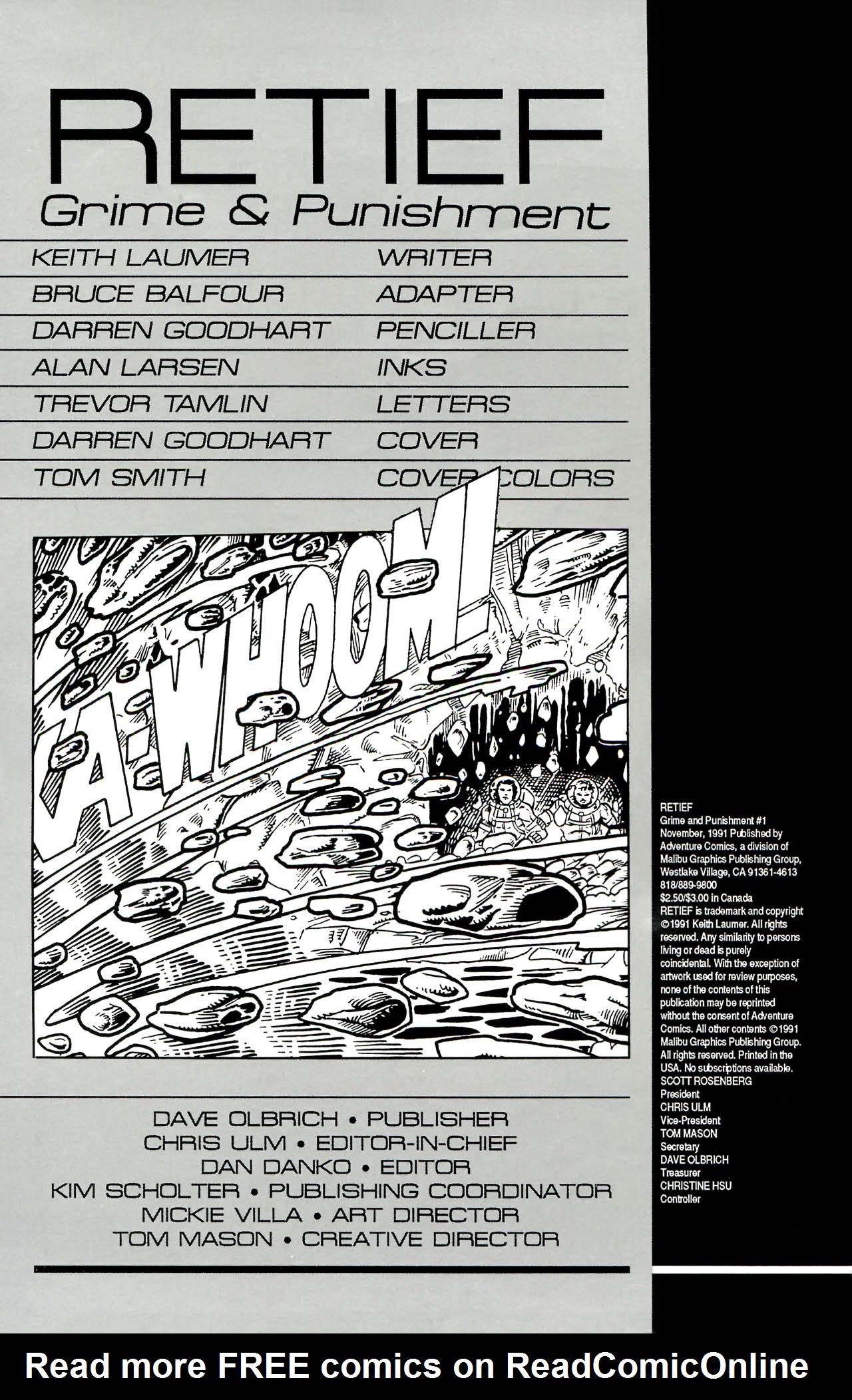 Read online Retief: Grime and Punishment comic -  Issue # Full - 2