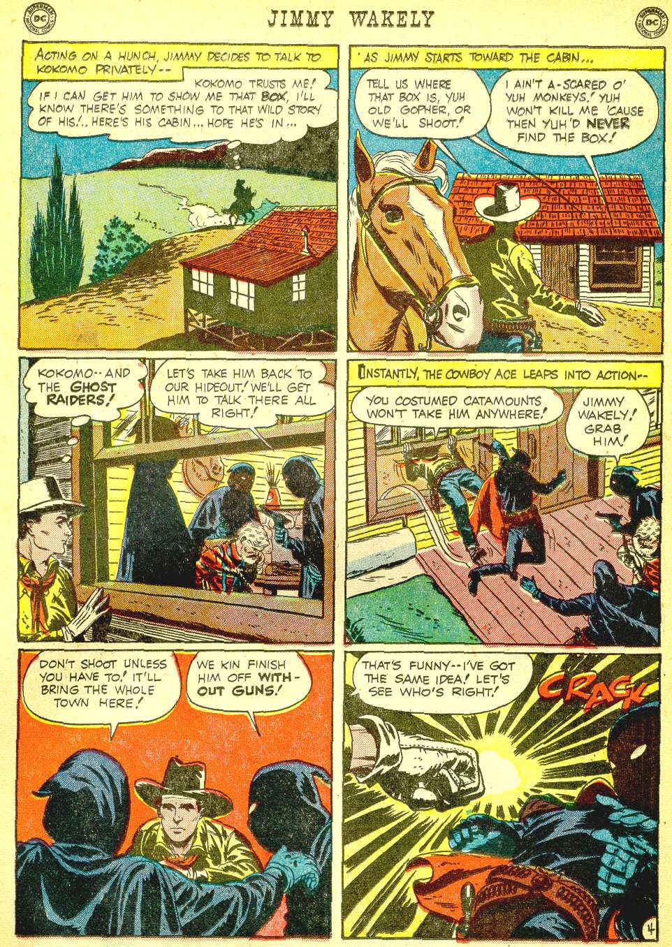 Read online Jimmy Wakely comic -  Issue #4 - 20