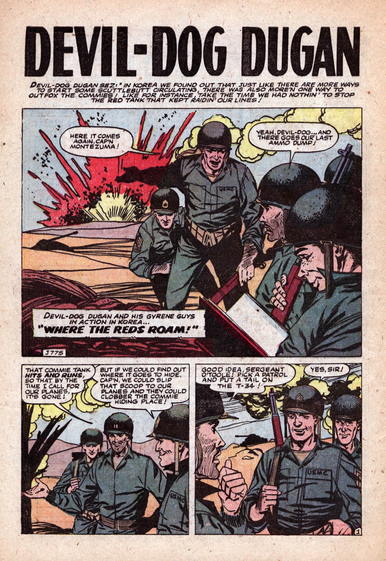 Read online Devil Dog Dugan comic -  Issue #1 - 28