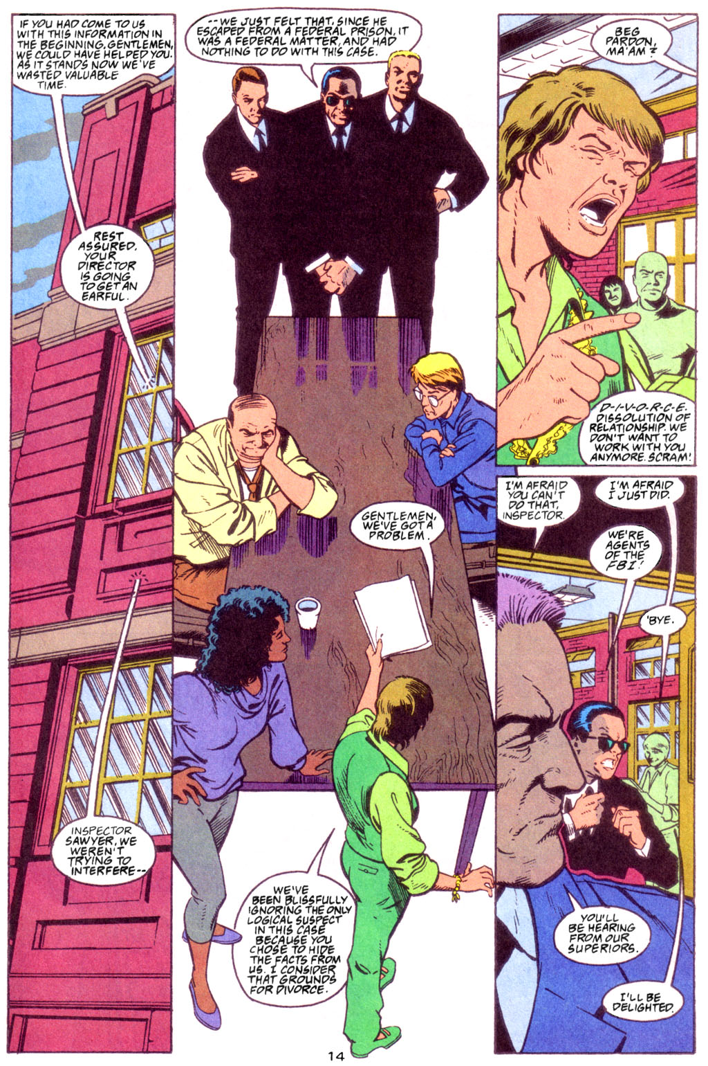 Read online Metropolis S.C.U. comic -  Issue #2 - 14