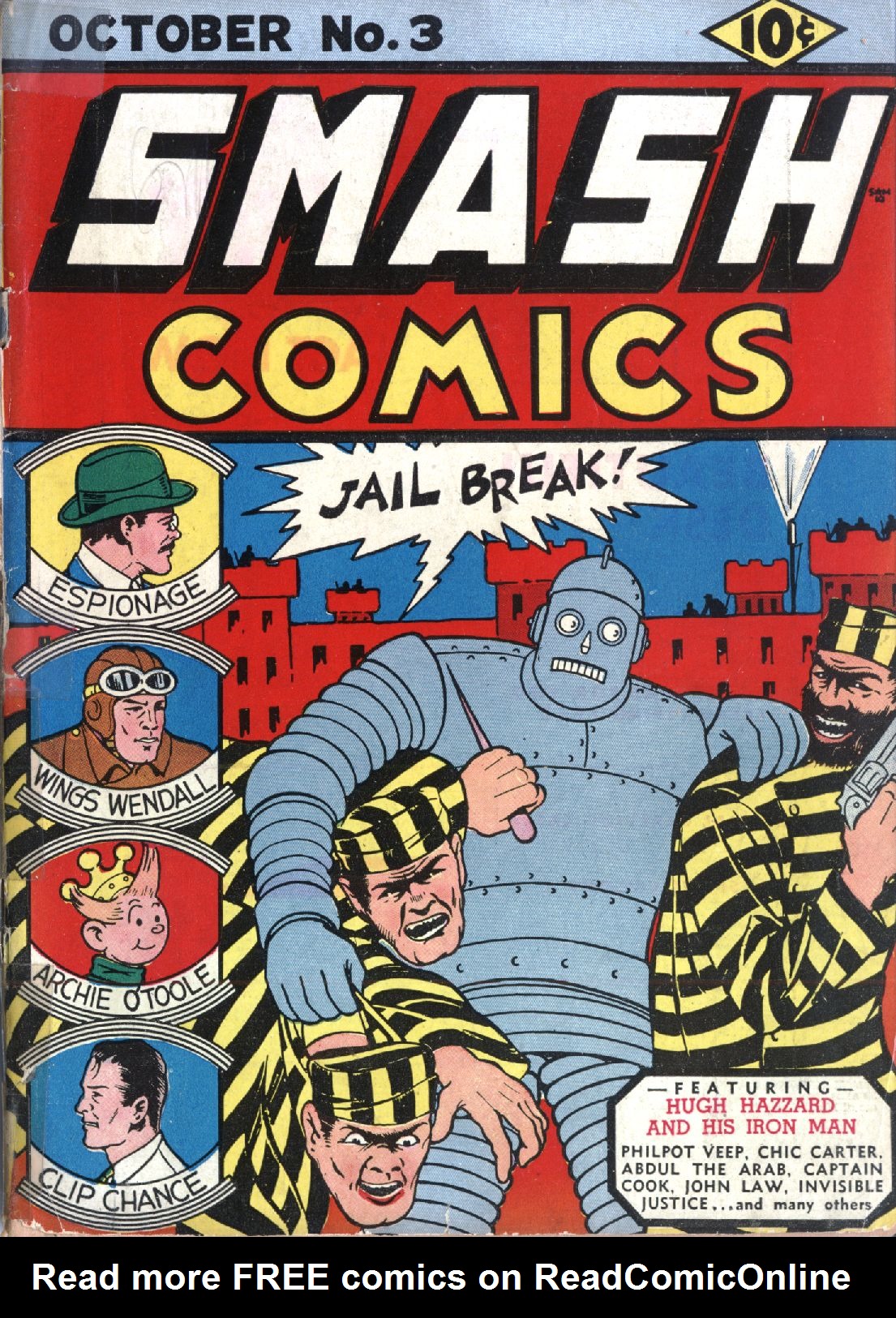 Read online Smash Comics comic -  Issue #3 - 2