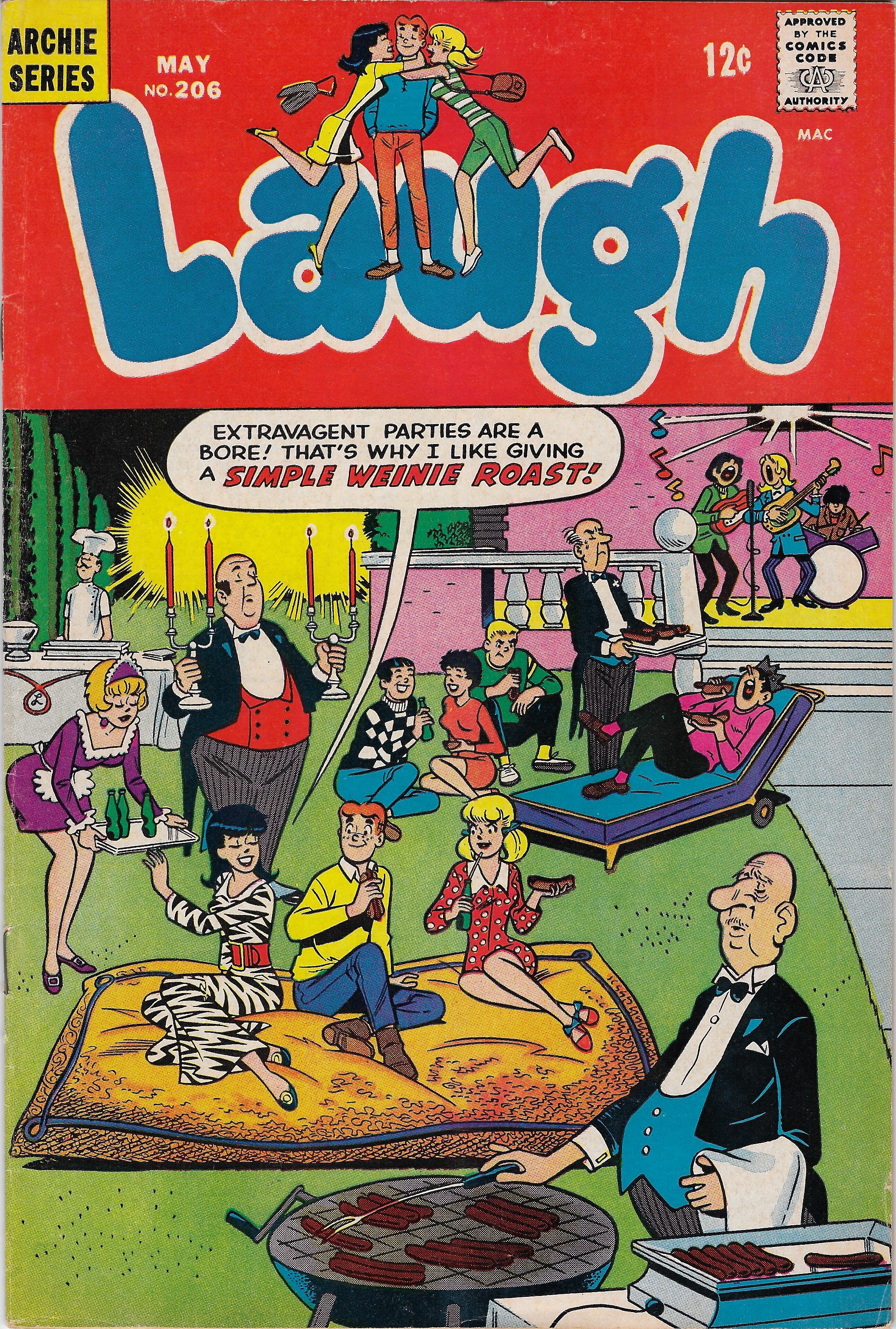 Read online Laugh (Comics) comic -  Issue #206 - 1