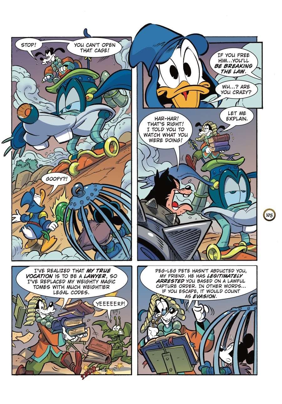 Read online Wizards of Mickey (2020) comic -  Issue # TPB 7 (Part 2) - 7