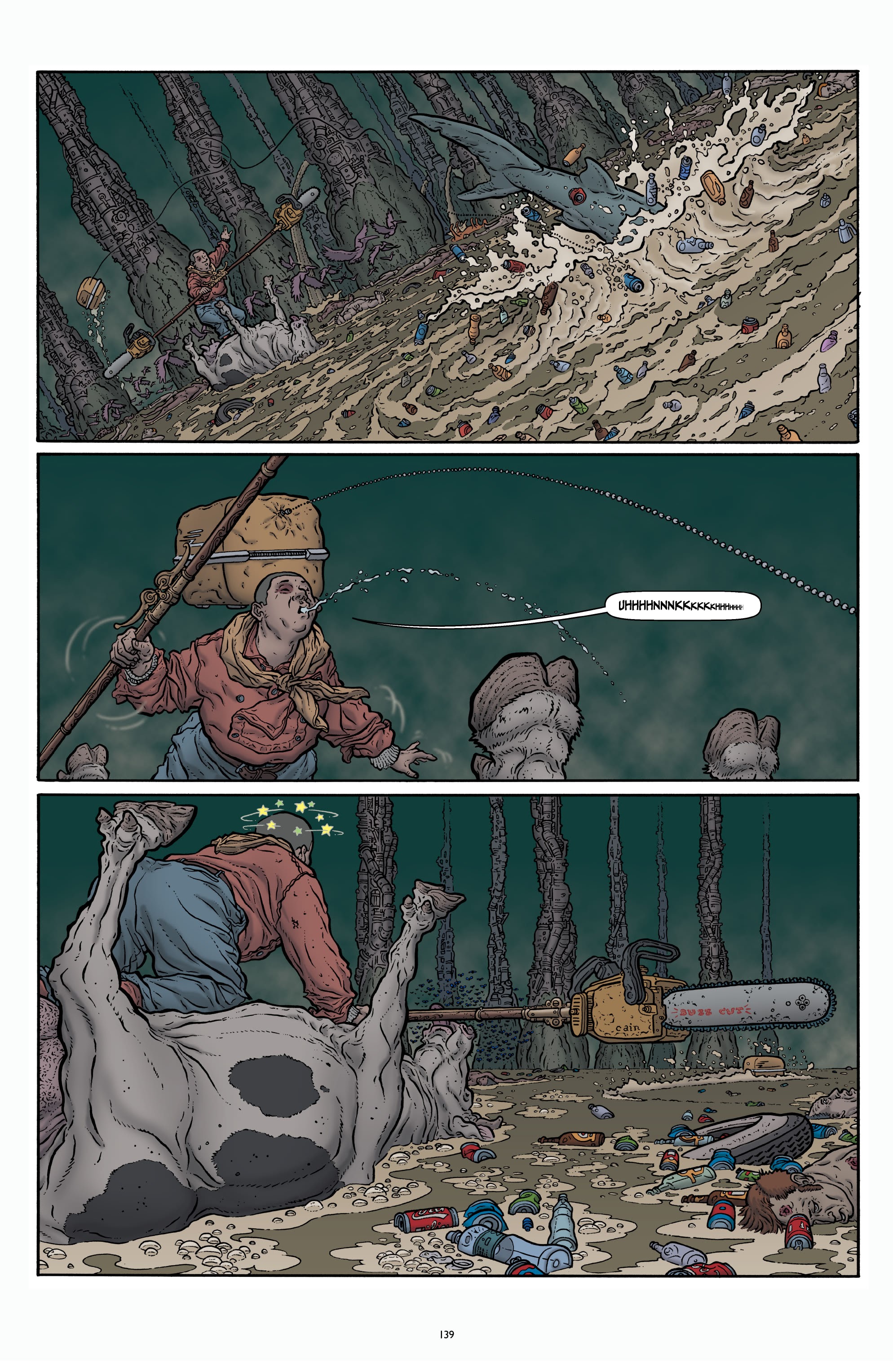 Read online Shaolin Cowboy comic -  Issue # _Start Trek (Part 2) - 10