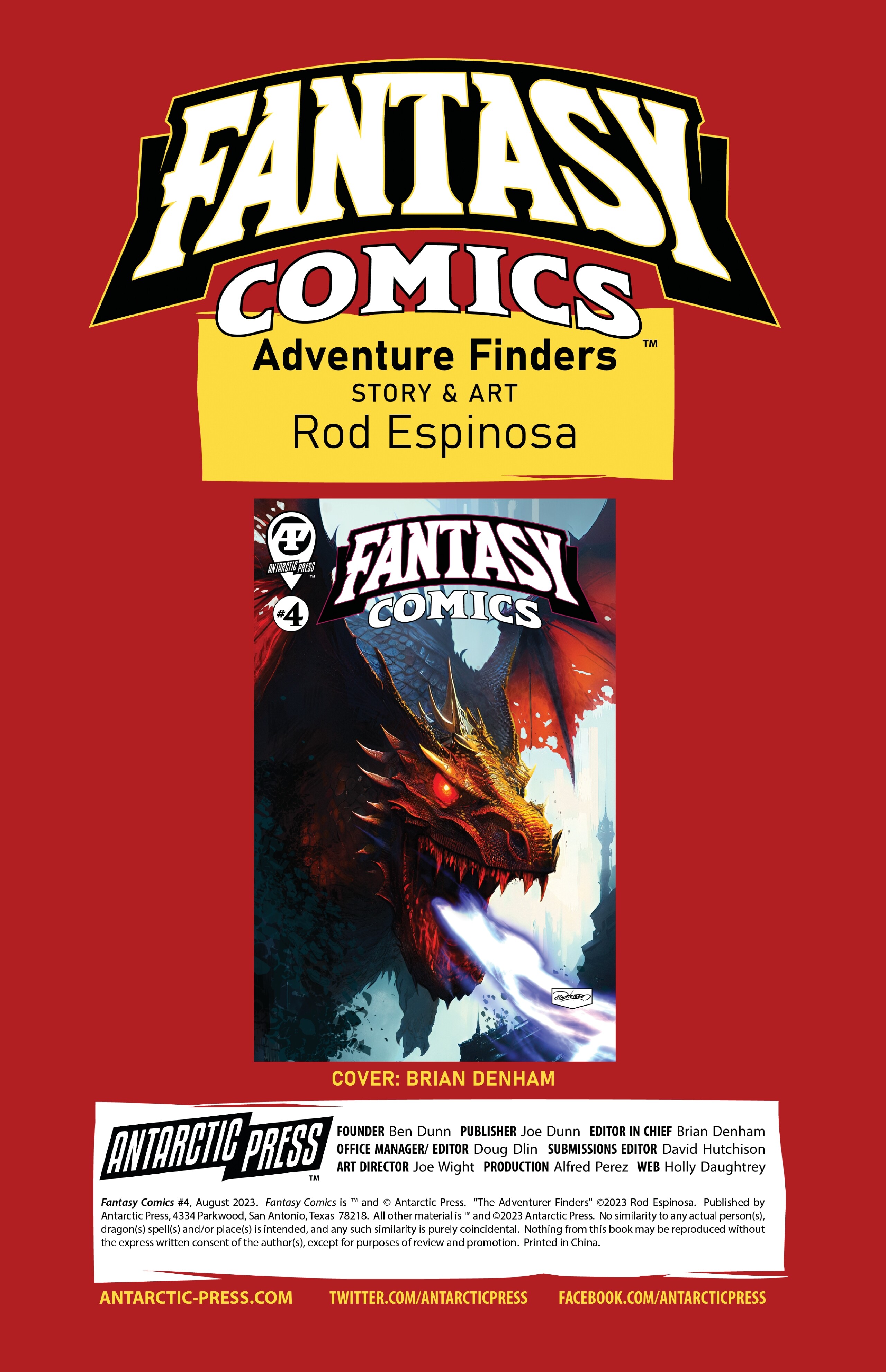 Read online Fantasy Comics comic -  Issue #4 - 2