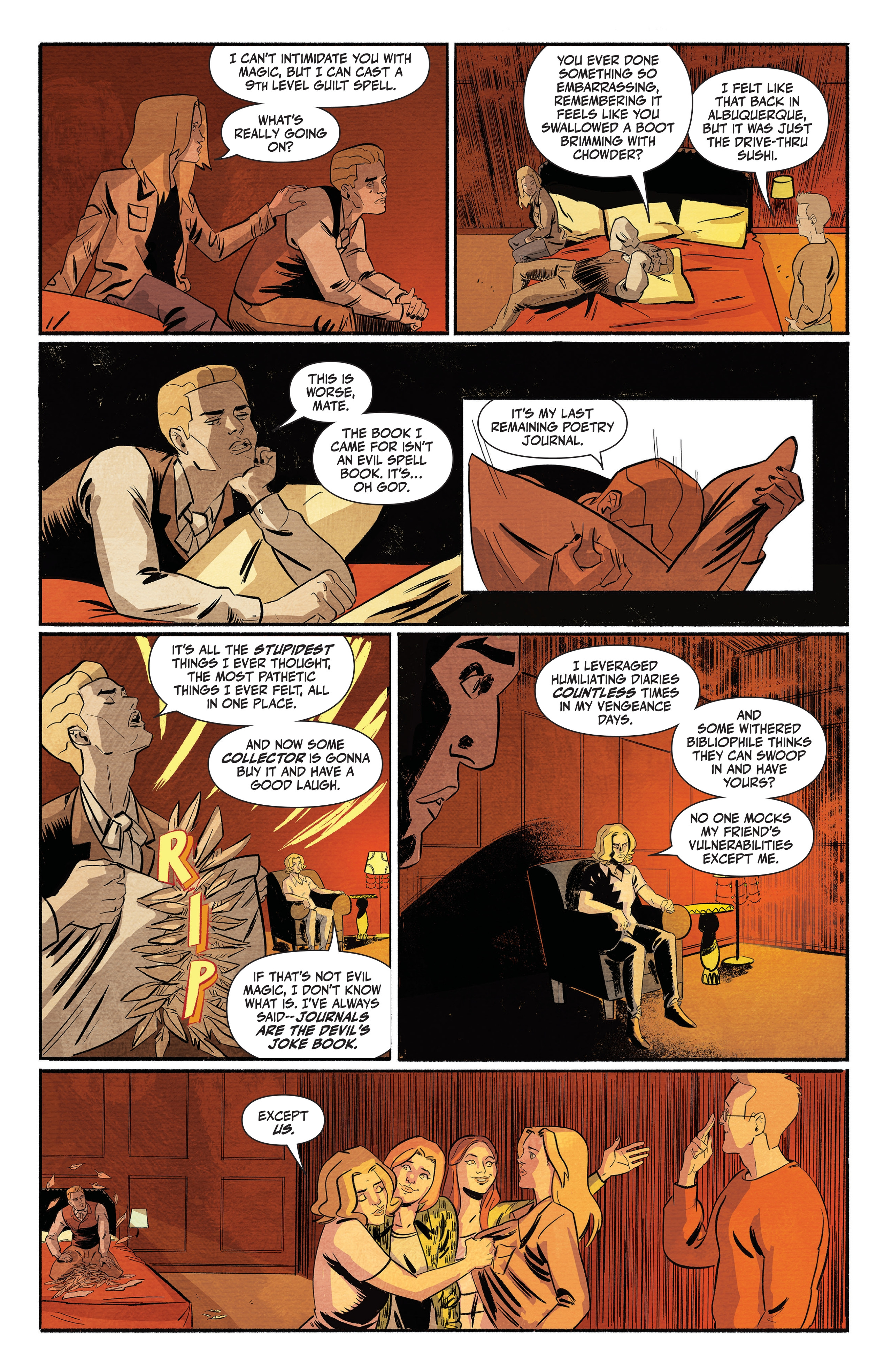 Read online Buffy the Last Vampire Slayer: The Lost Summers comic -  Issue # TPB - 32