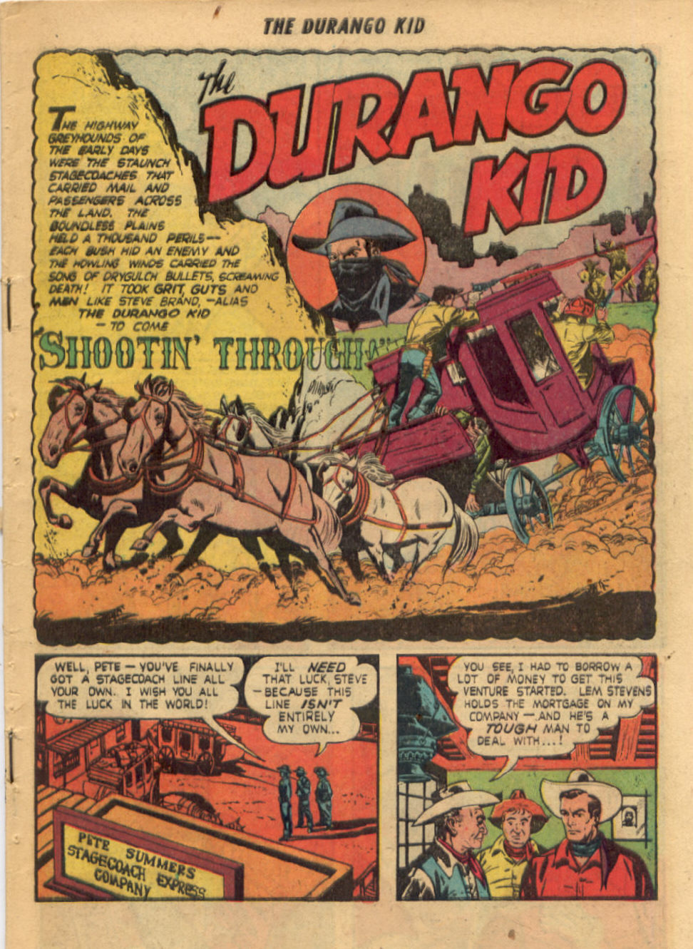 Read online Charles Starrett as The Durango Kid comic -  Issue #12 - 3