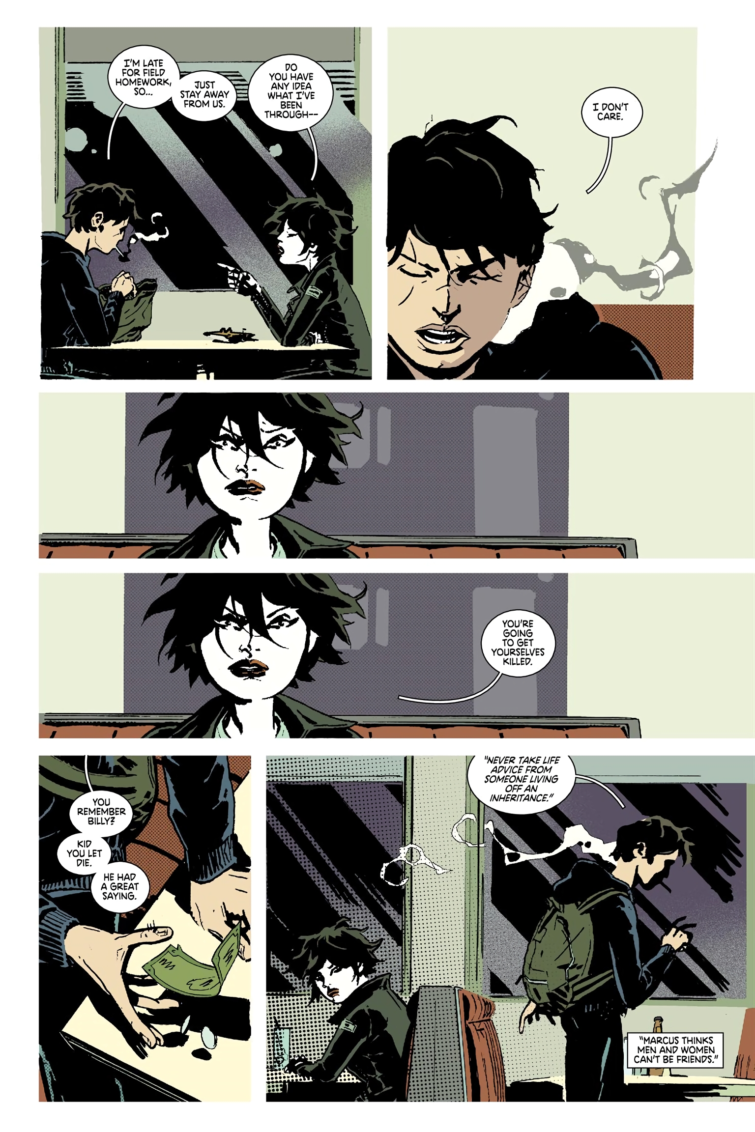 Read online Deadly Class comic -  Issue # _Deluxe Edition Teen Age Riot (Part 3) - 57