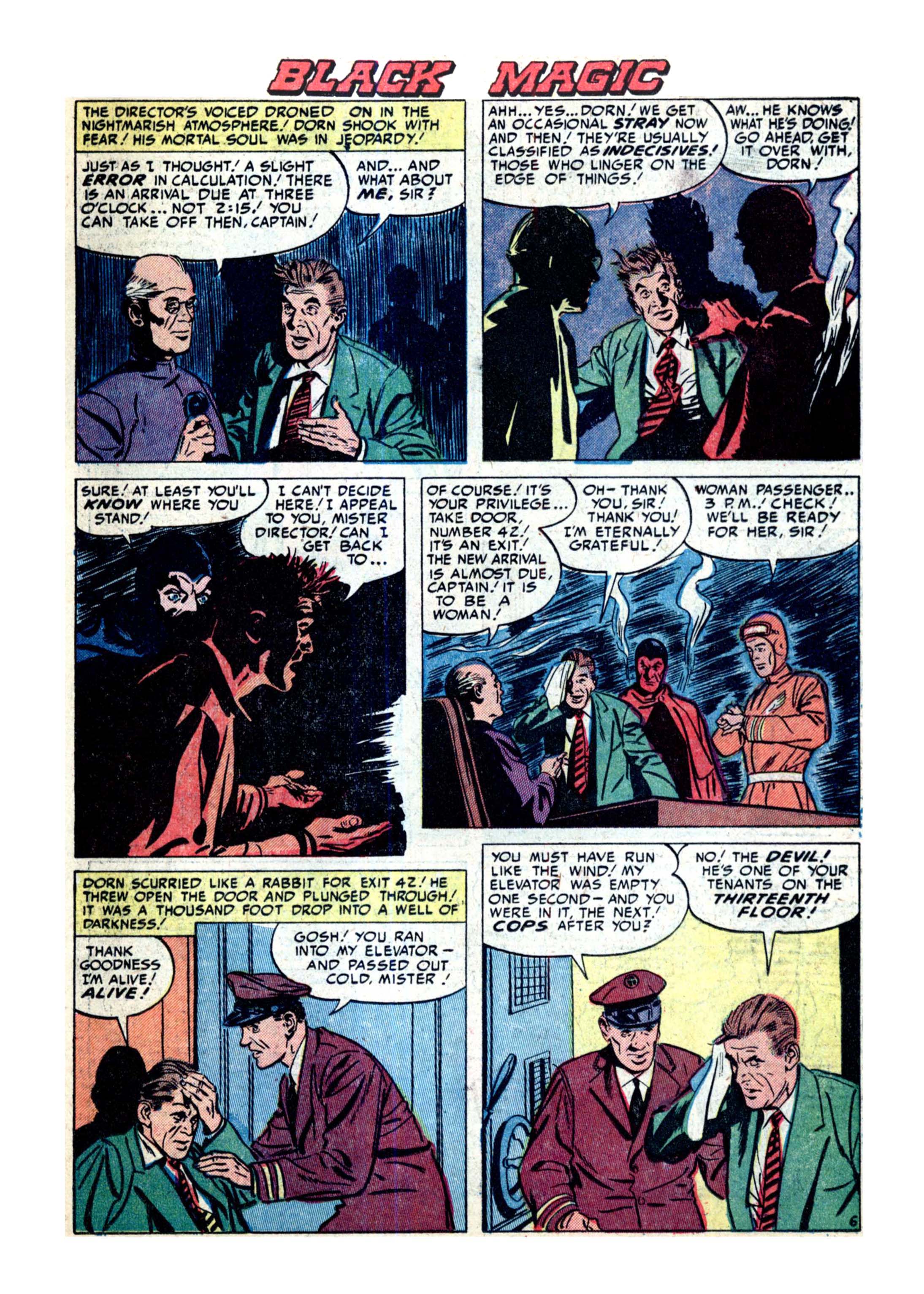 Read online Black Magic (1950) comic -  Issue #11 - 21