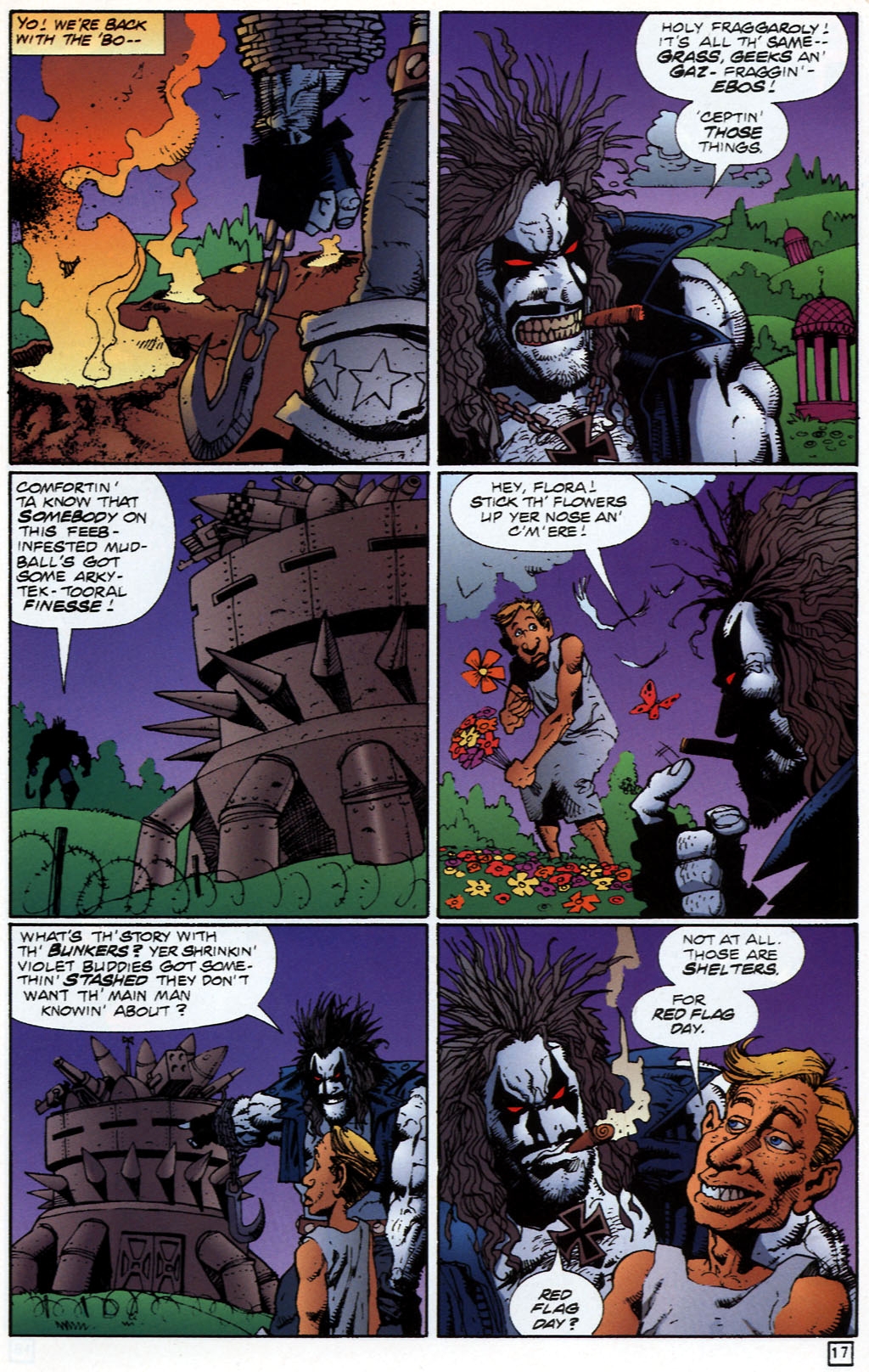 Read online Lobo: Death and Taxes comic -  Issue #2 - 18