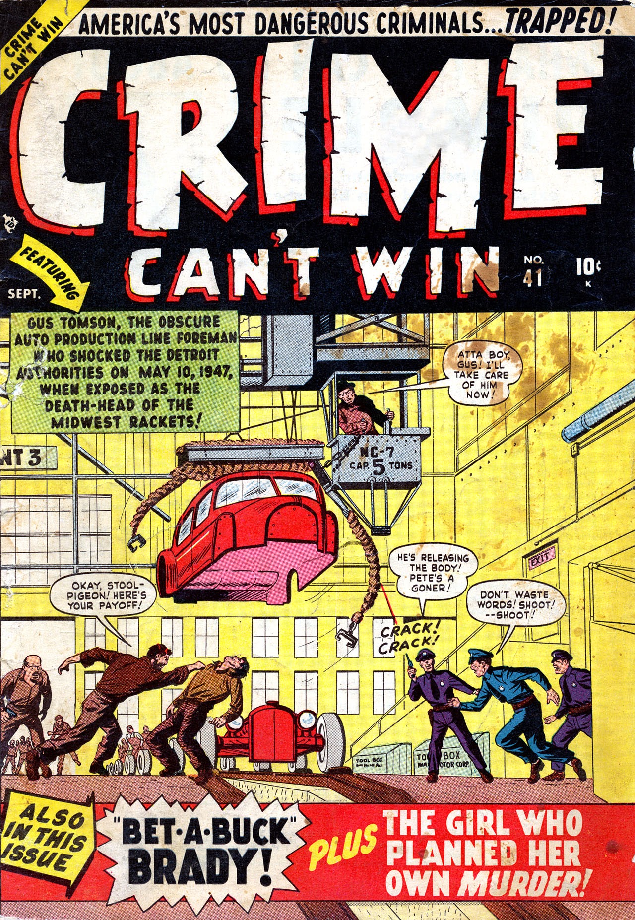 Read online Crime Can't Win comic -  Issue #1 - 1