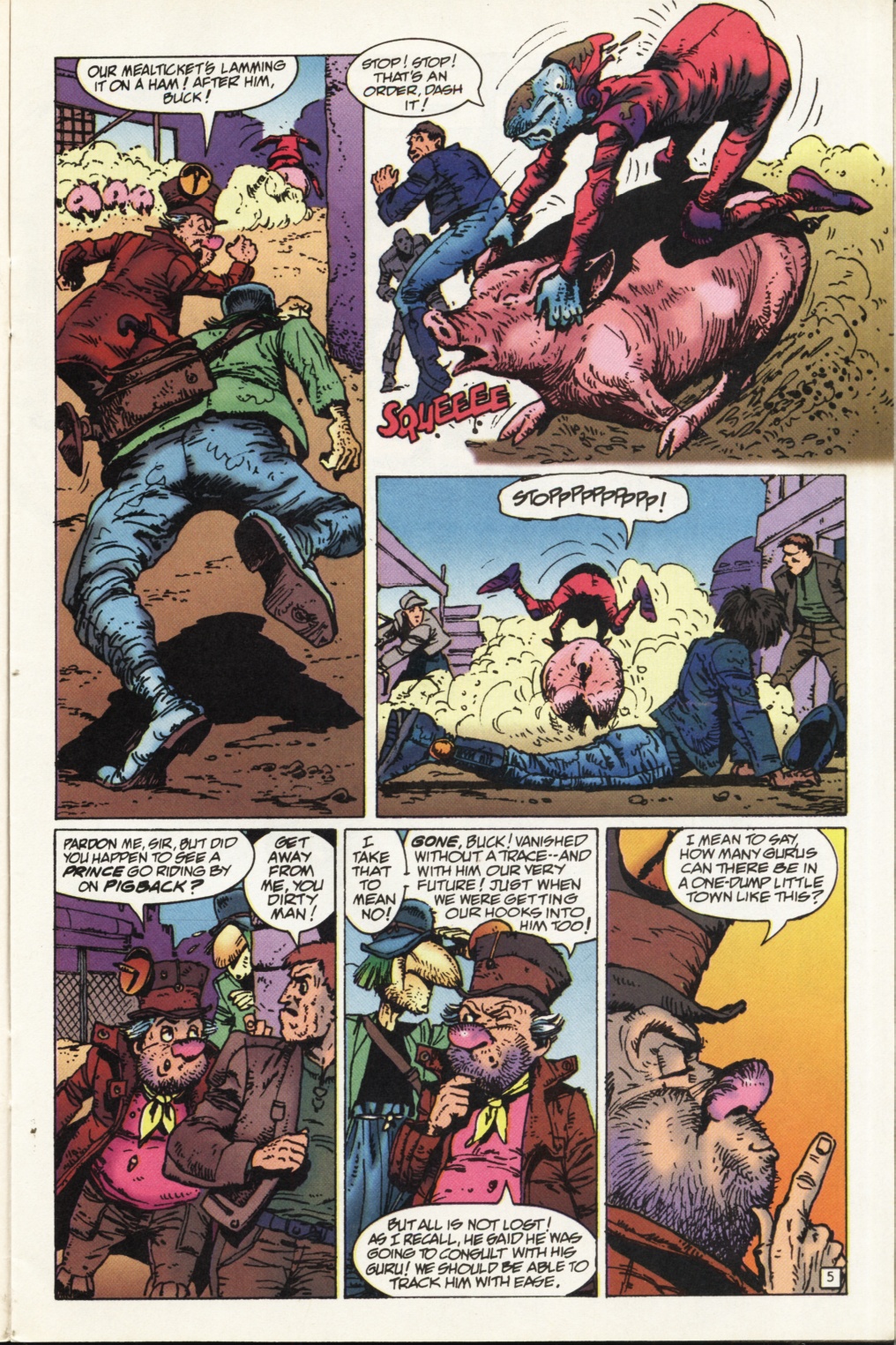 Read online Bob, the Galactic Bum comic -  Issue #3 - 6