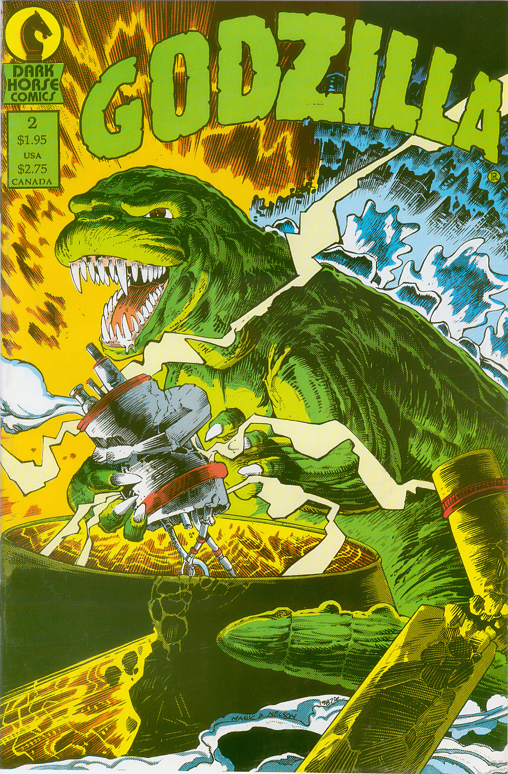 Read online Godzilla (1988) comic -  Issue #2 - 1