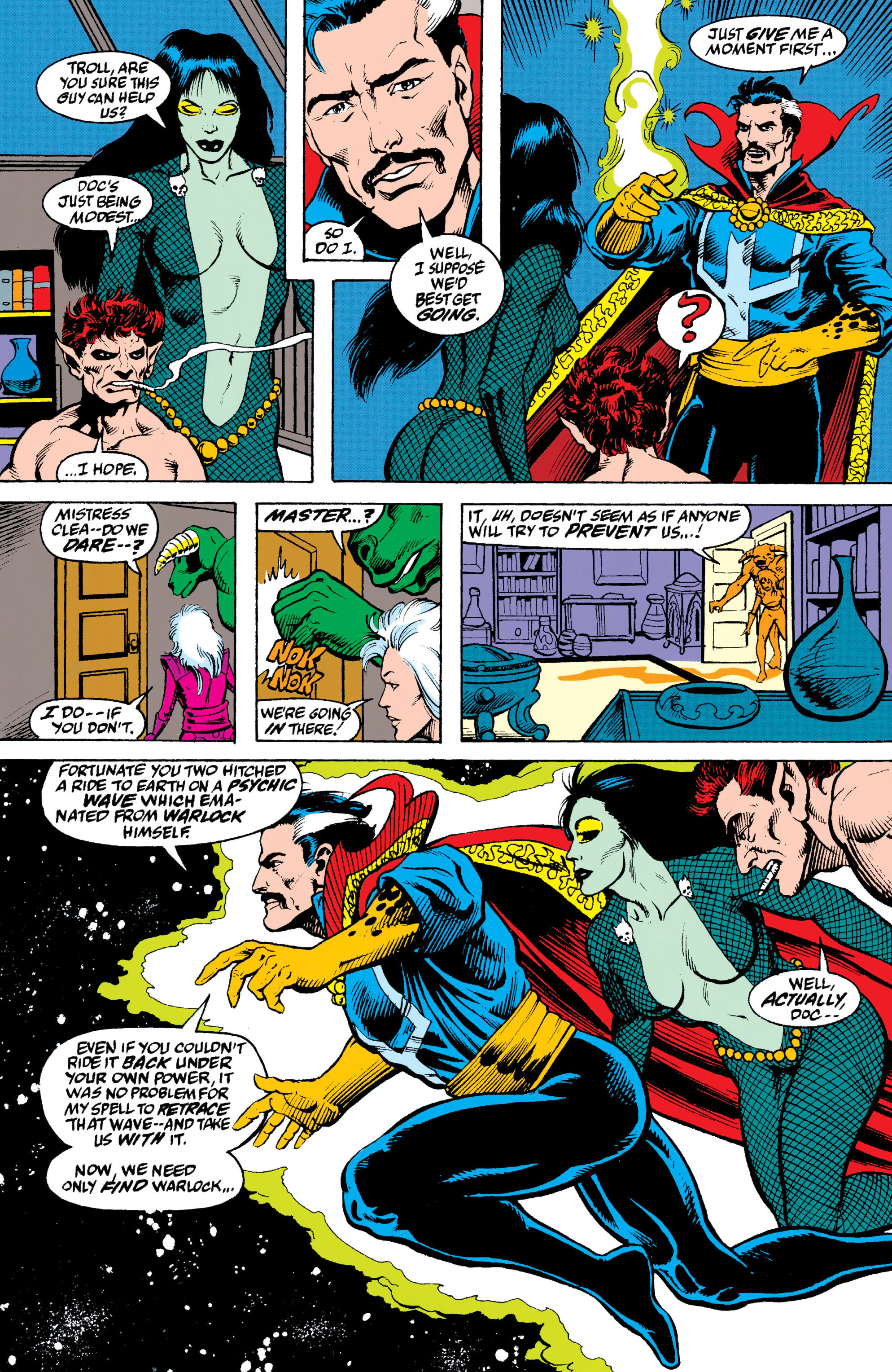 Read online Doctor Strange, Sorcerer Supreme Omnibus comic -  Issue # TPB 1 (Part 9) - 99