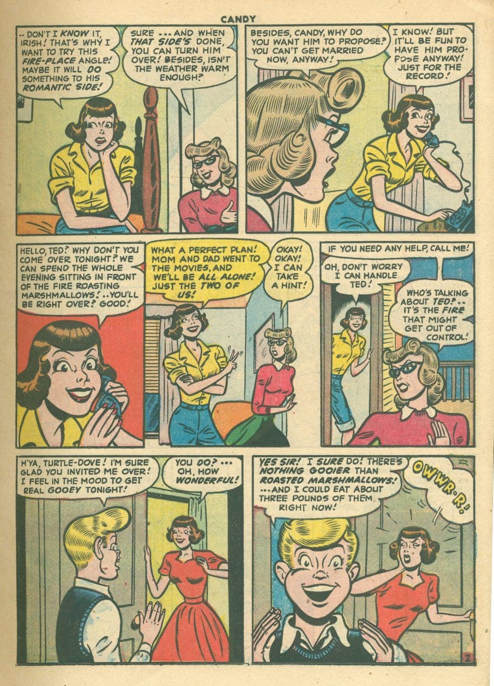 Read online Candy comic -  Issue #33 - 15