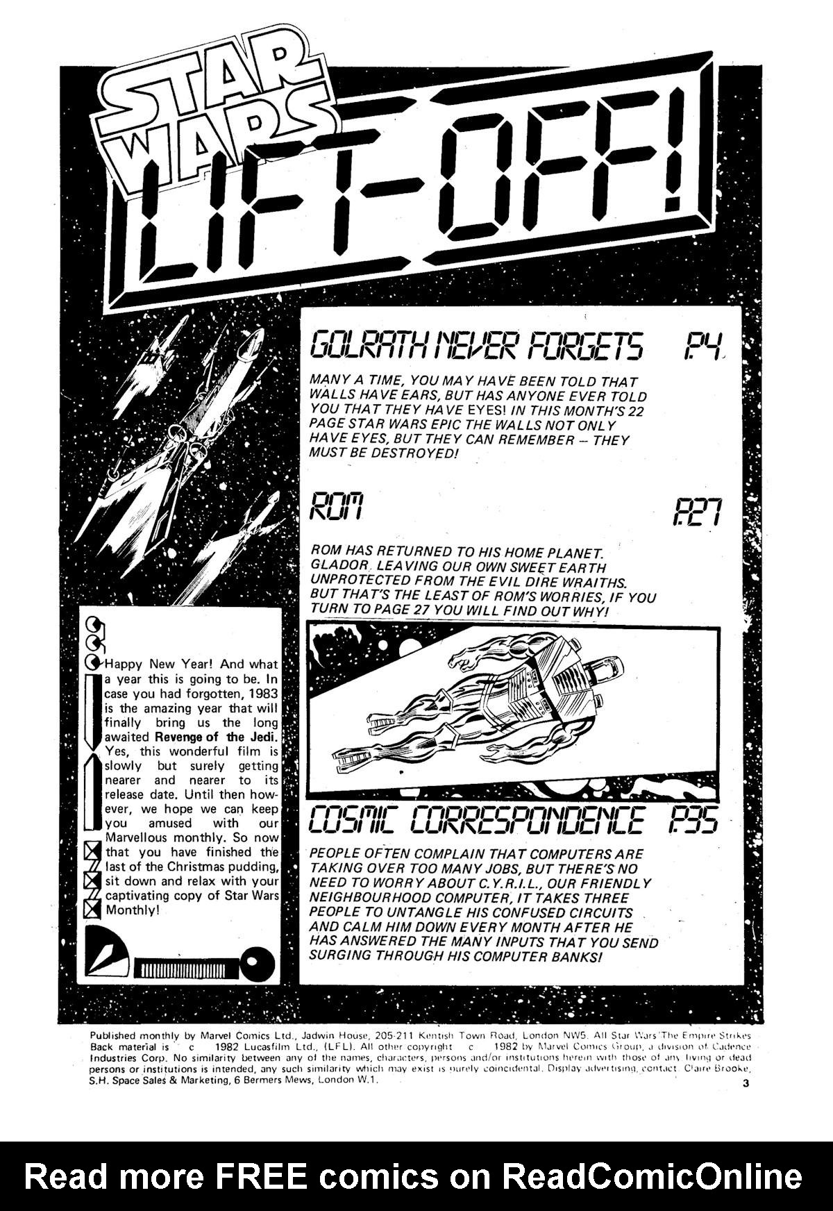 Read online Star Wars Weekly comic -  Issue #165 - 3
