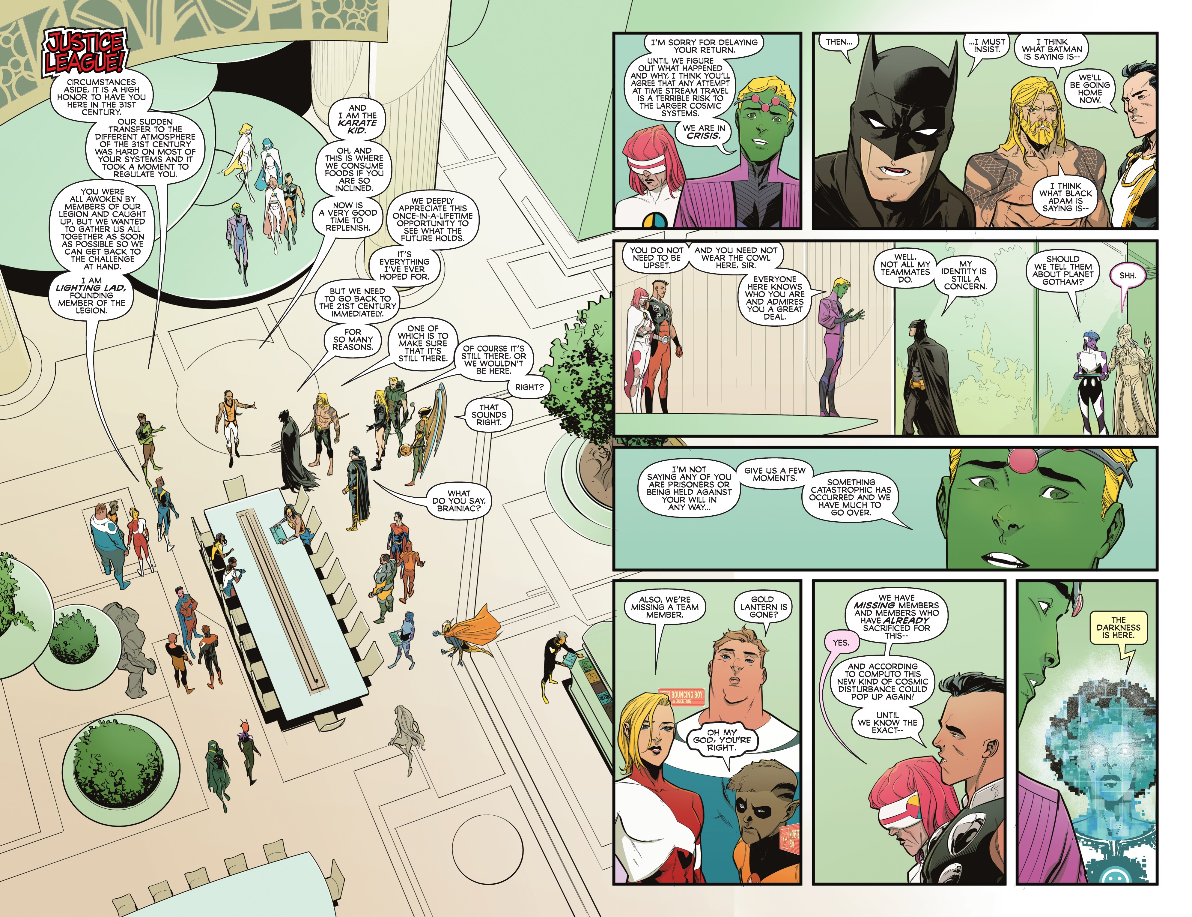 Read online Justice League vs. The Legion of Super-Heroes comic -  Issue #2 - 15