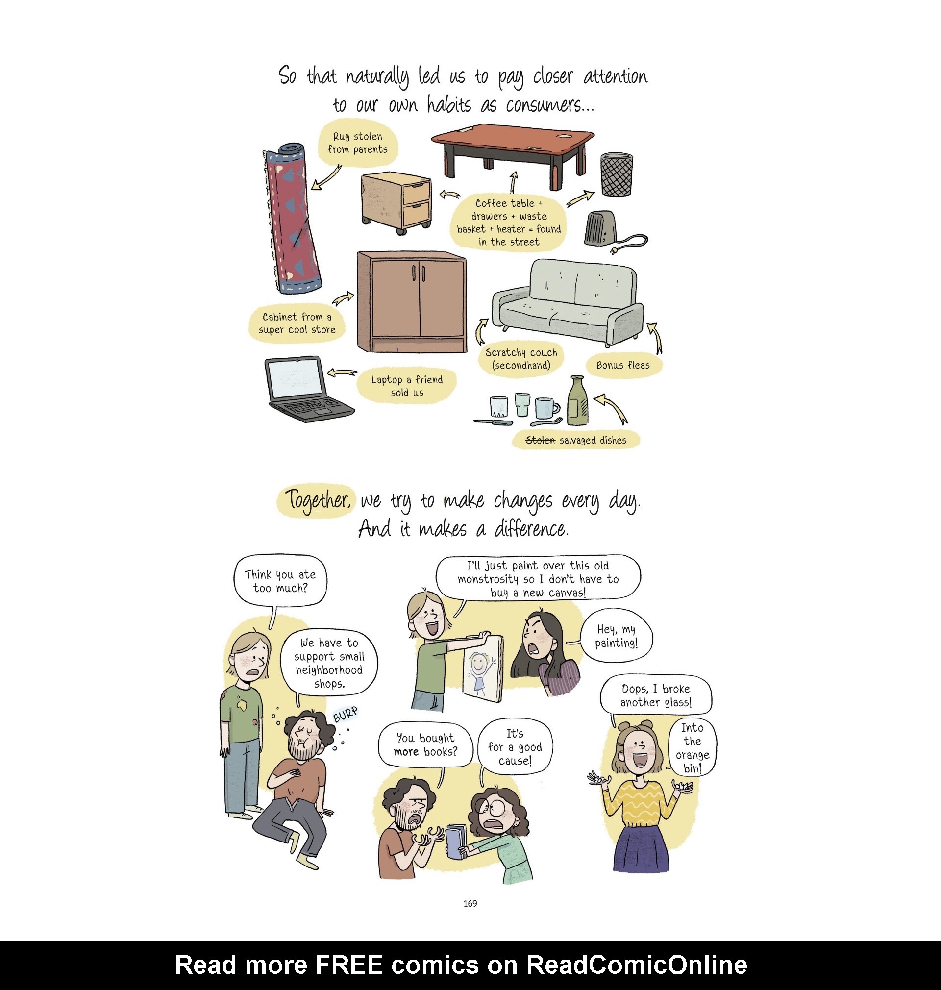 Read online Going Green: Giving It (Almost) My All for the Planet comic -  Issue # TPB 2 - 60