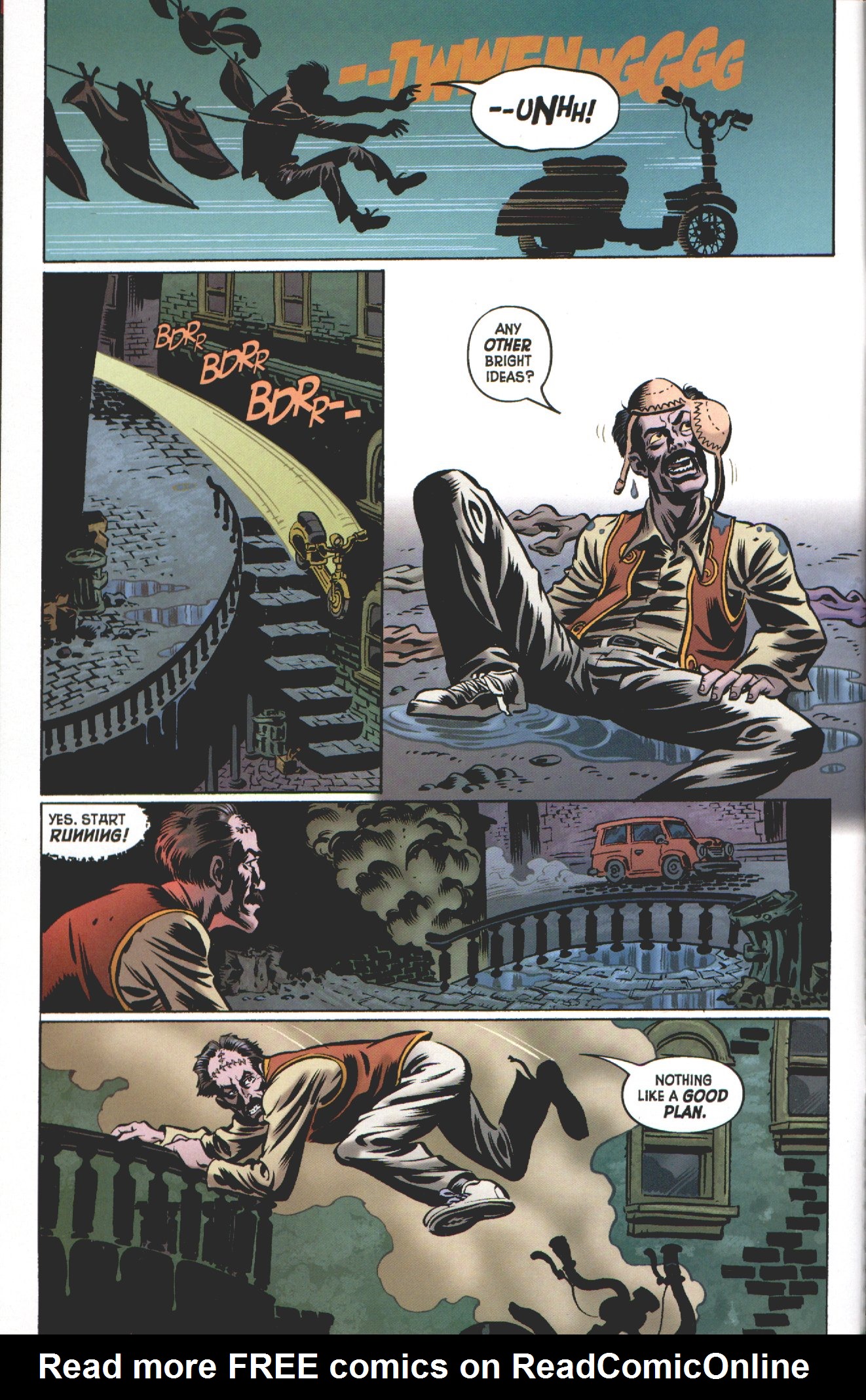 Read online Man With The Screaming Brain comic -  Issue #4 - 4