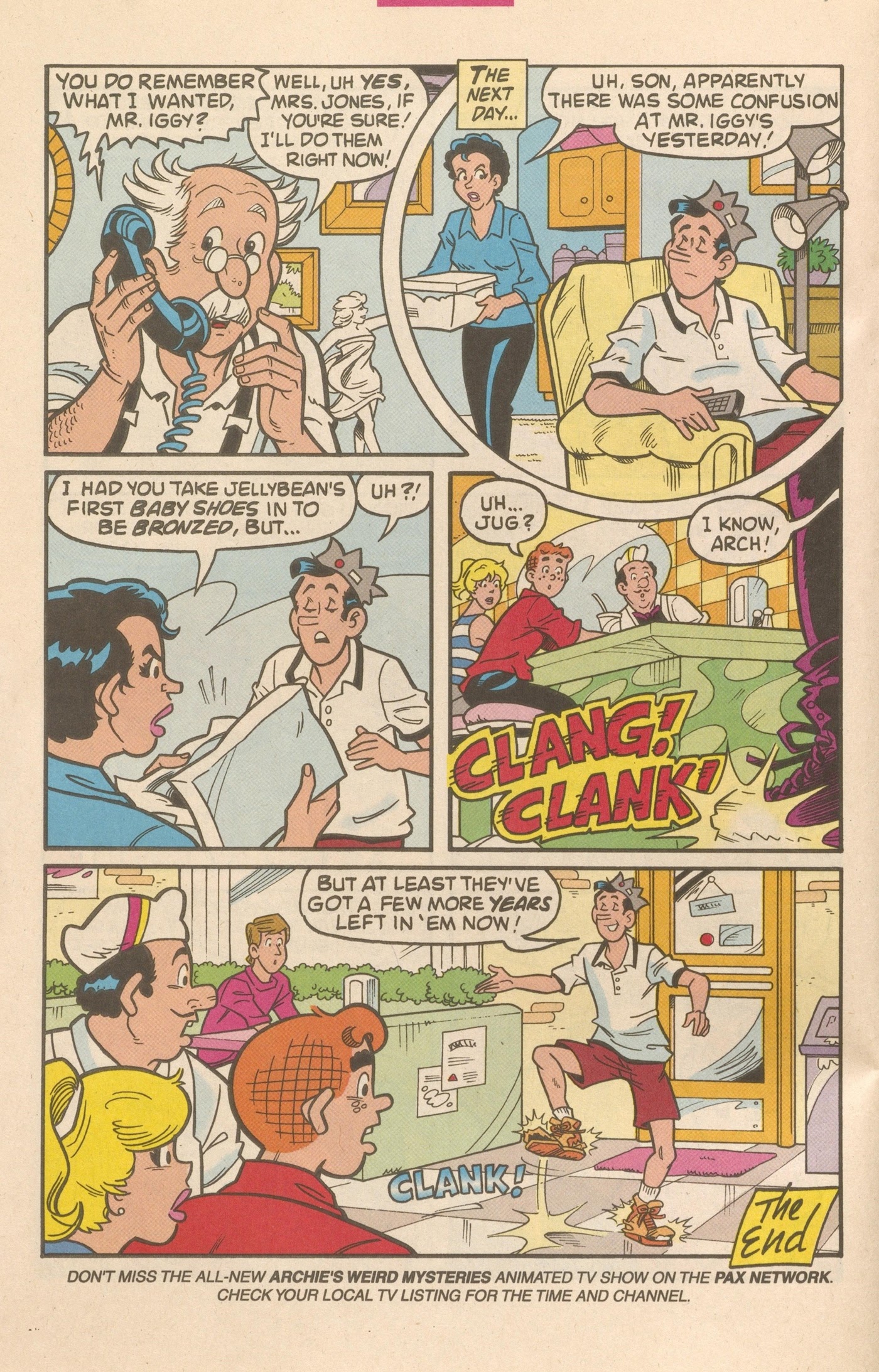 Read online Archie's Pal Jughead Comics comic -  Issue #128 - 8