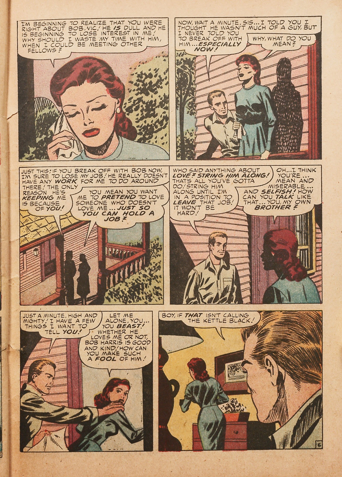 Read online Young Love (1949) comic -  Issue #23 - 35
