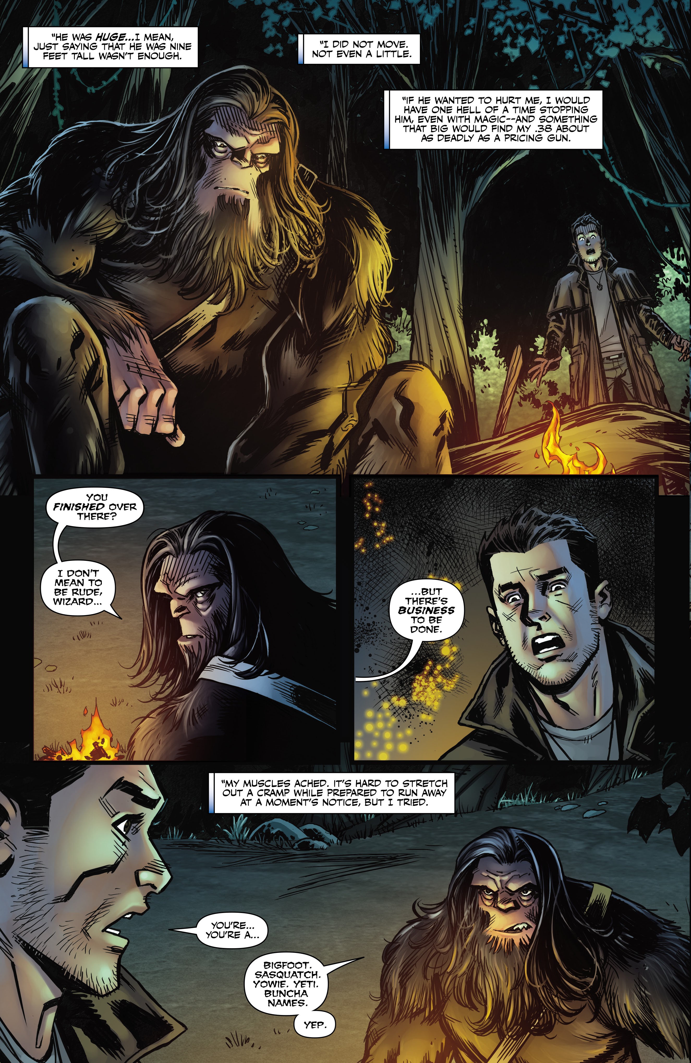 Read online Jim Butcher's The Dresden Files: Bigfoot comic -  Issue # TPB - 10