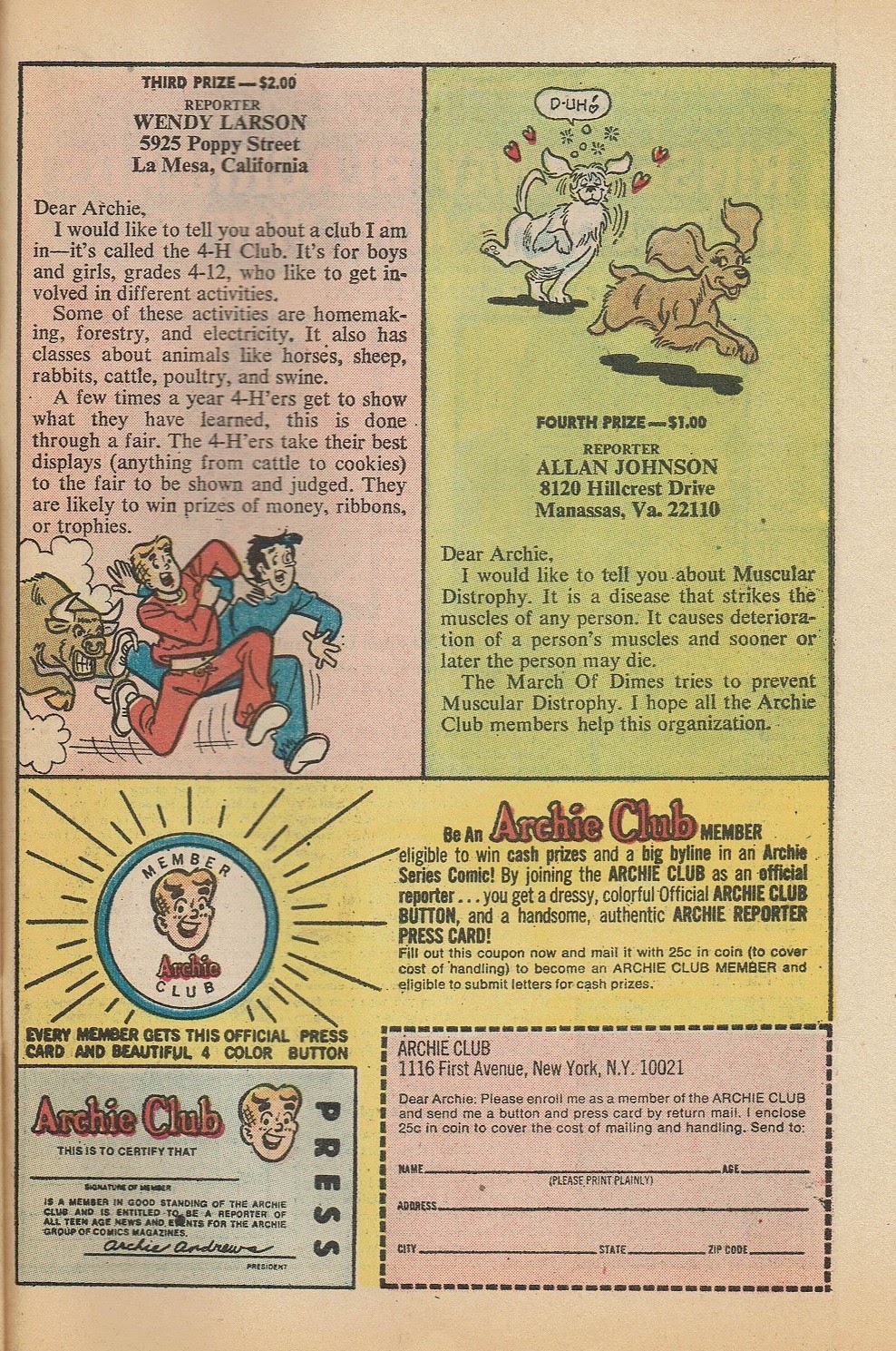 Read online Jughead's Jokes comic -  Issue #33 - 42