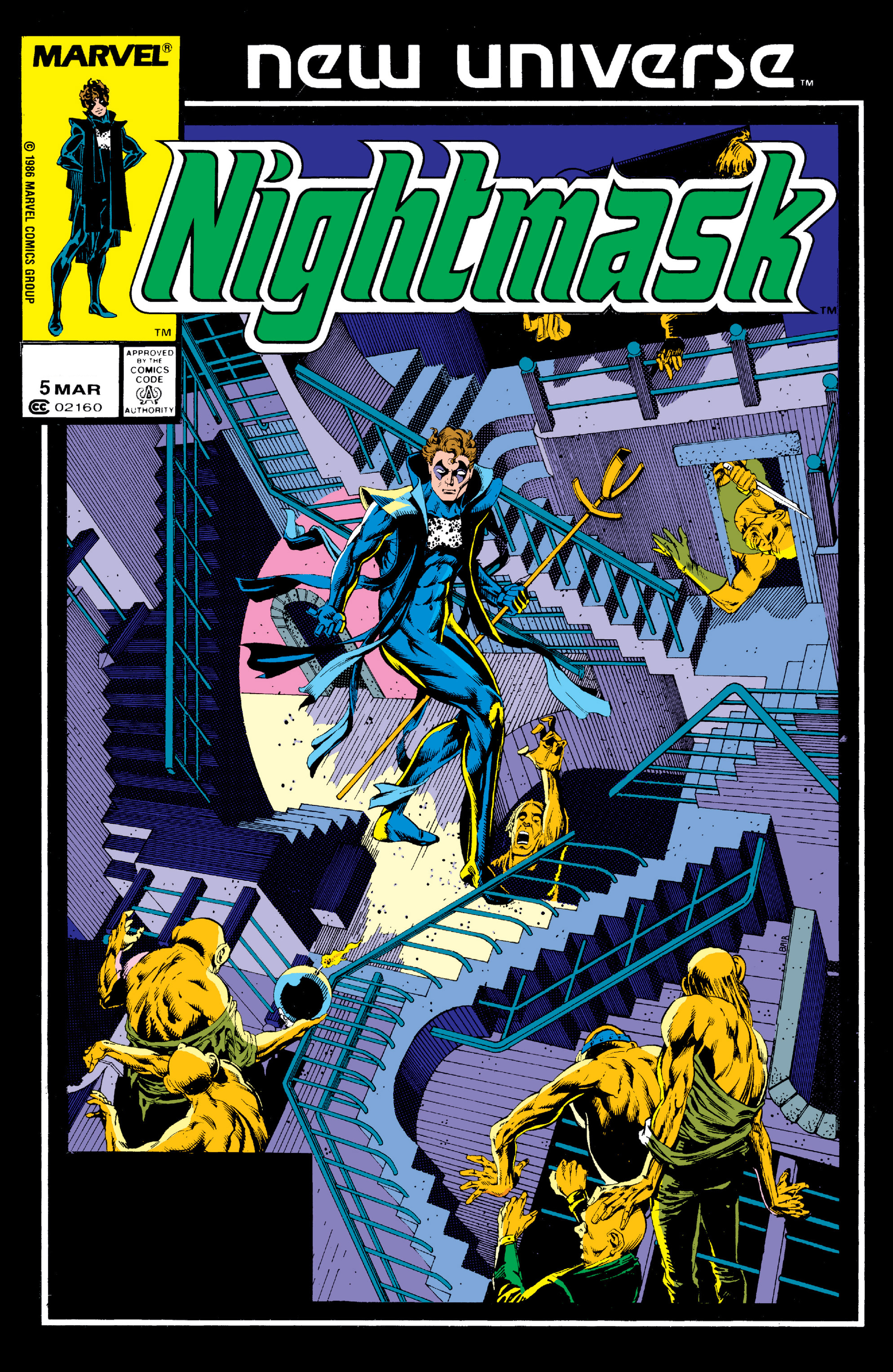 Read online Nightmask comic -  Issue #5 - 1