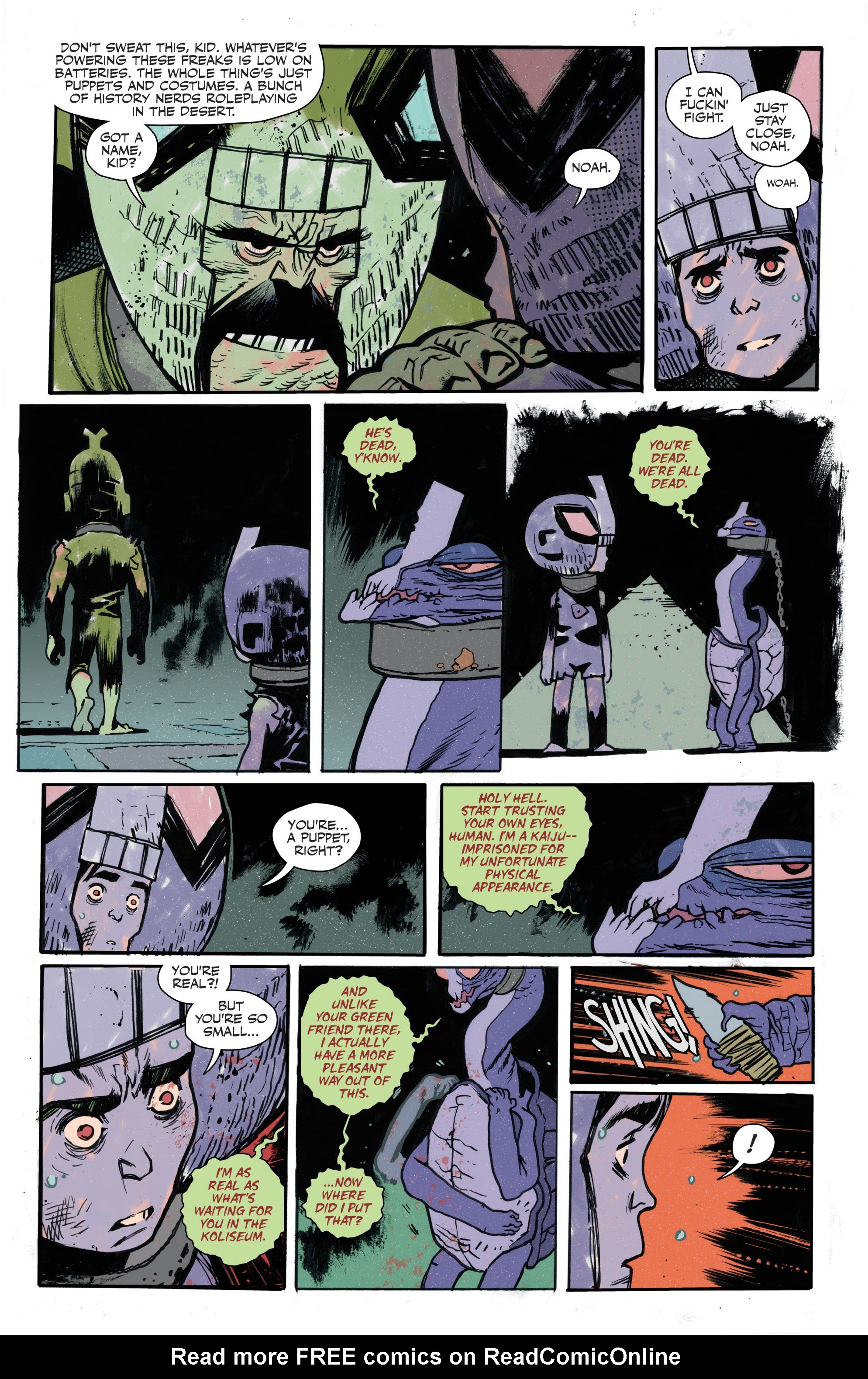 Read online Ultramega by James Harren comic -  Issue #3 - 16