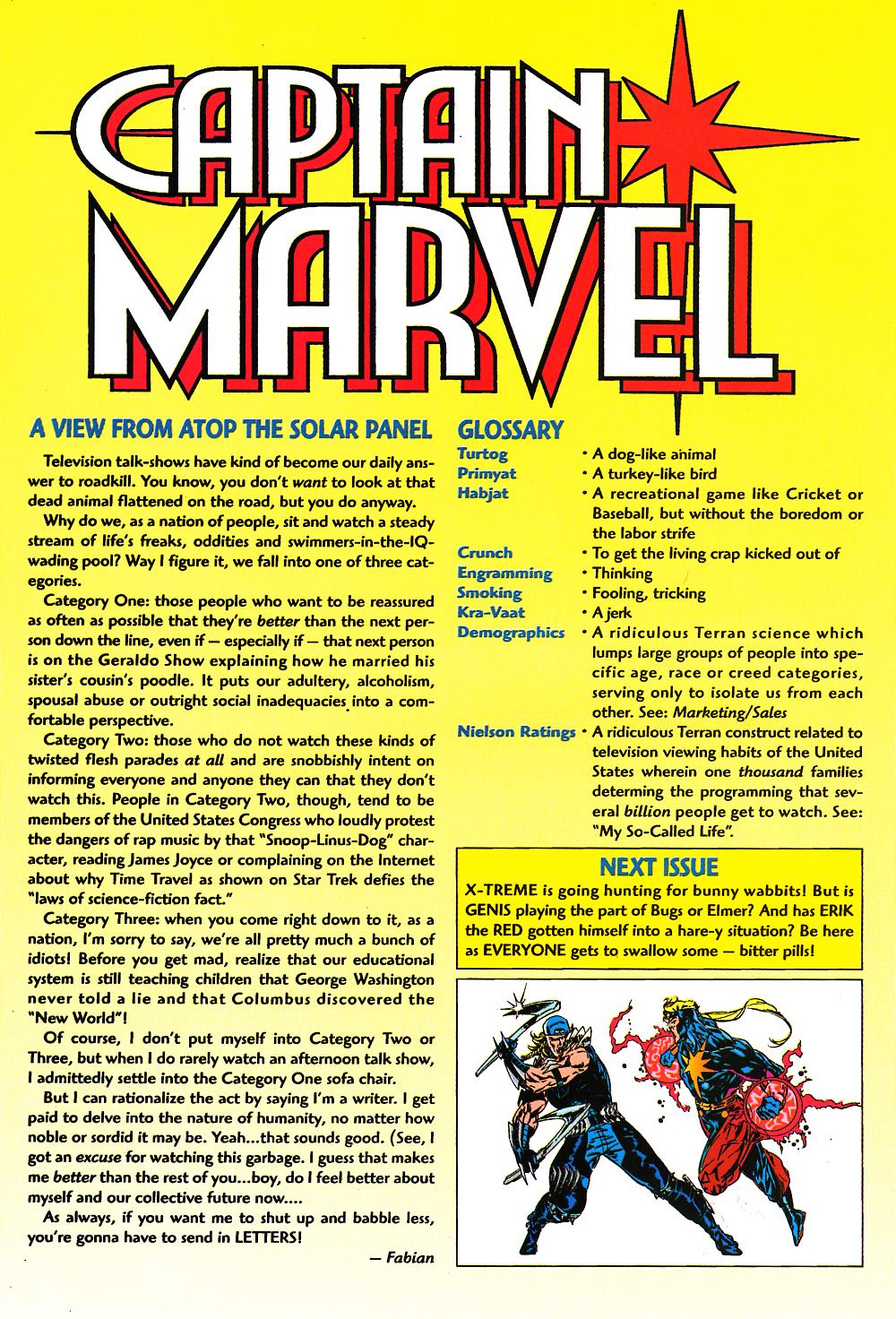 Read online Captain Marvel (1995) comic -  Issue #2 - 26