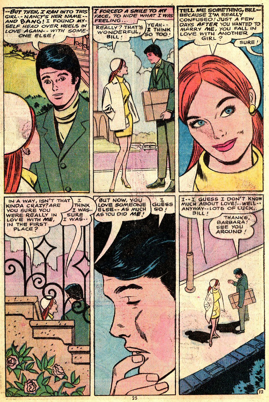 Read online Young Love (1963) comic -  Issue #114 - 25