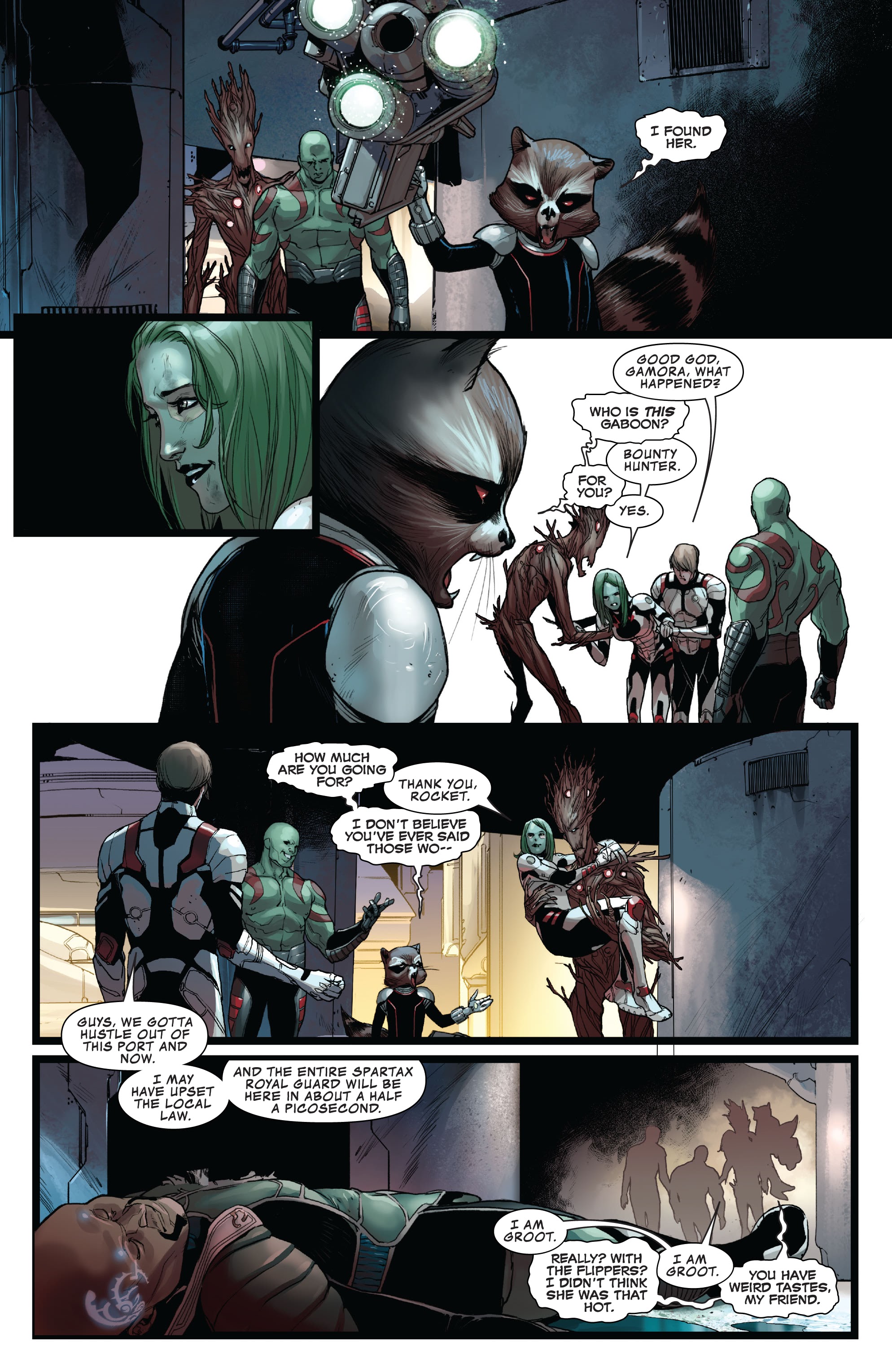 Read online Guardians Of The Galaxy by Brian Michael Bendis comic -  Issue # TPB 1 (Part 2) - 12