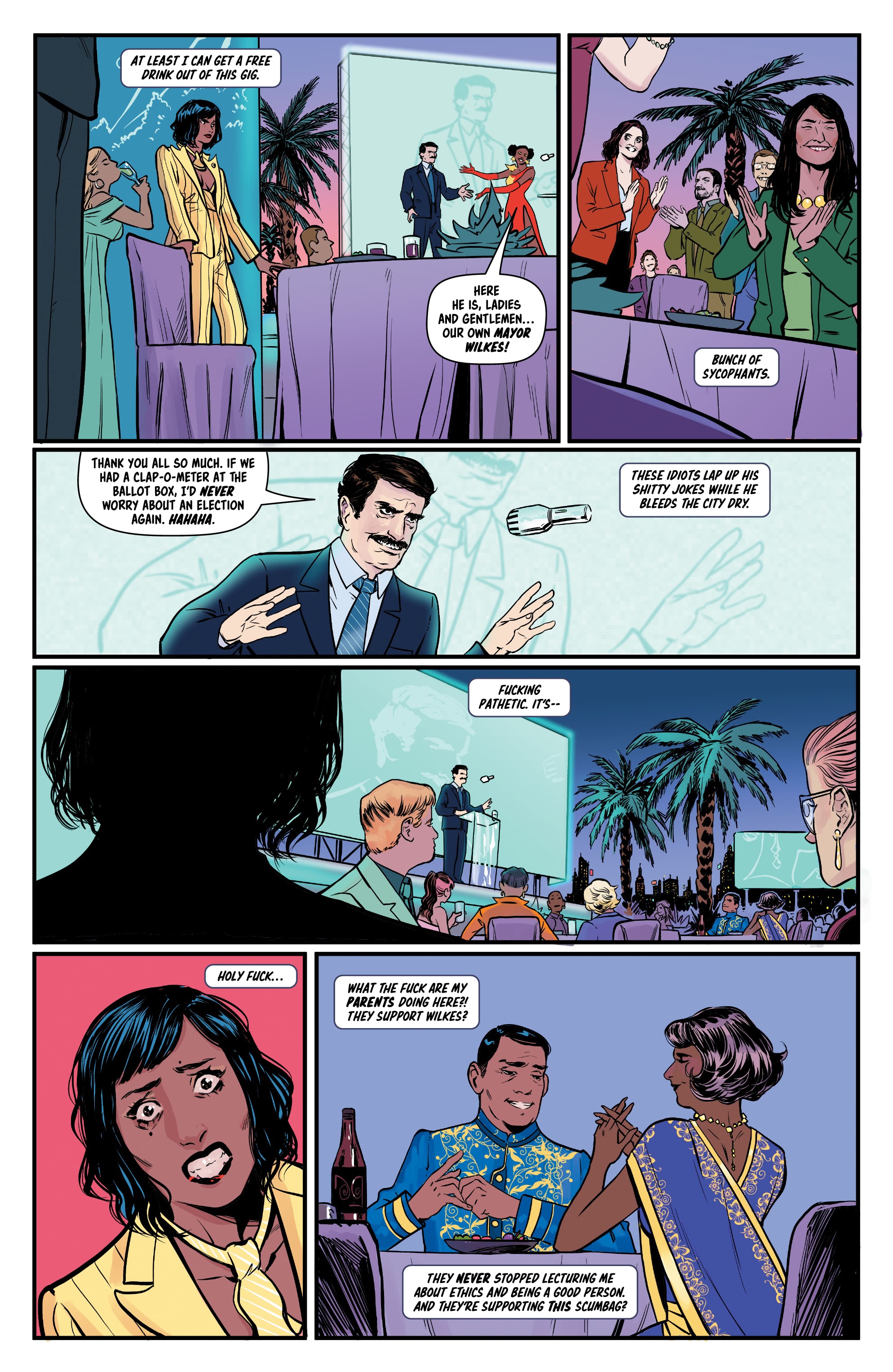 Read online Bylines in Blood comic -  Issue #2 - 20