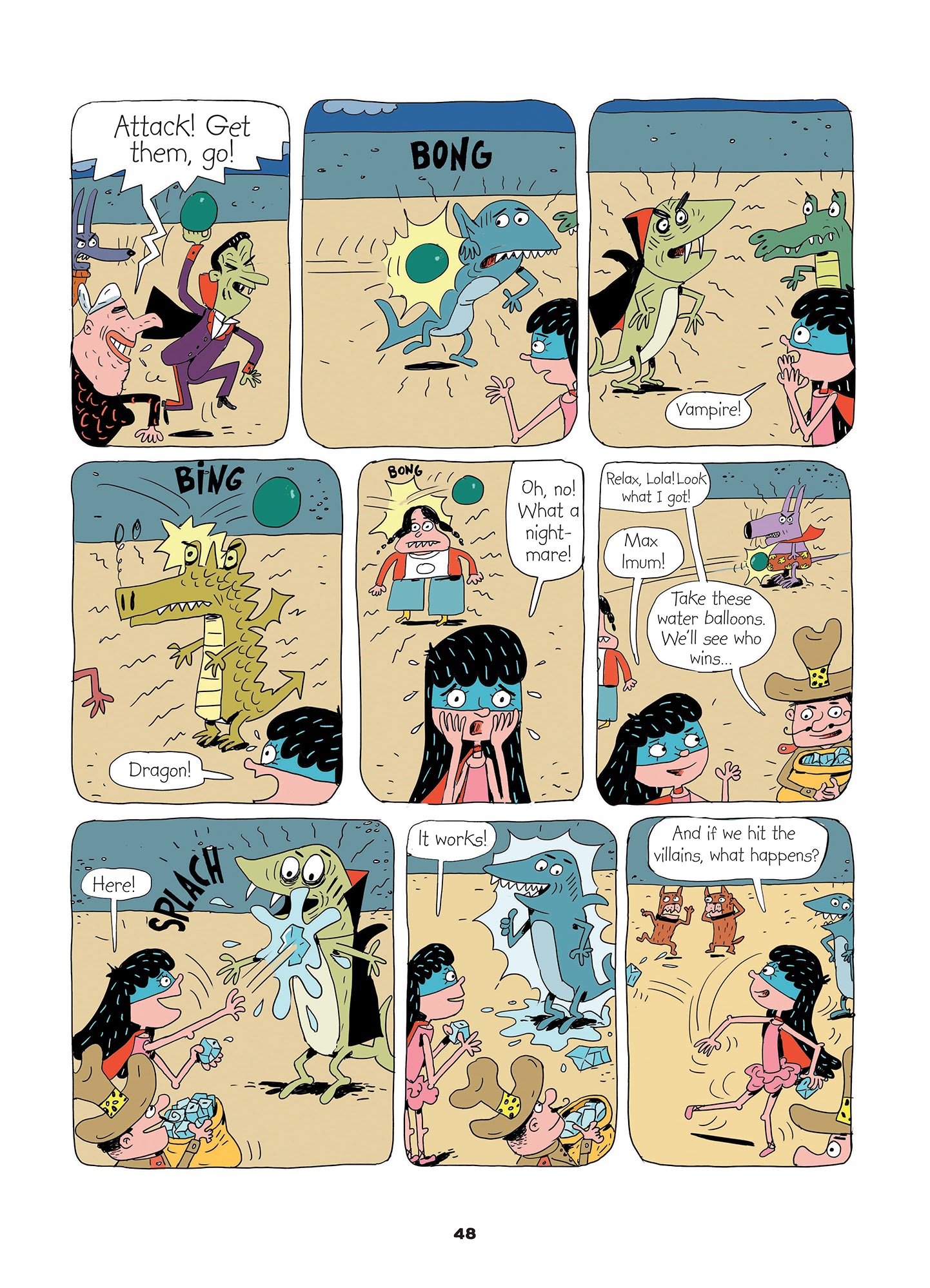 Read online Lola's Super Club comic -  Issue # TPB 2 - 50