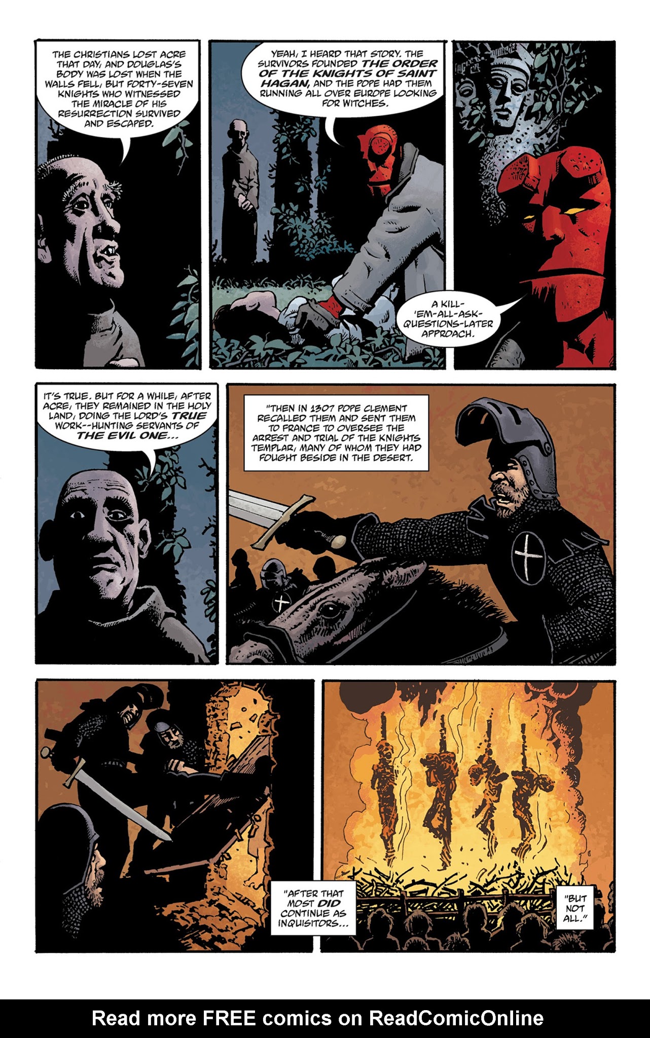 Read online Hellboy: The Bride Of Hell  and Others comic -  Issue # TPB - 129