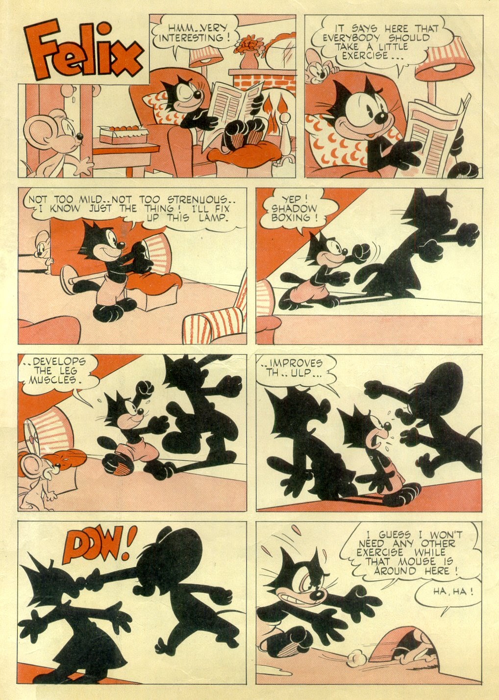 Read online Felix the Cat (1948) comic -  Issue #1 - 51