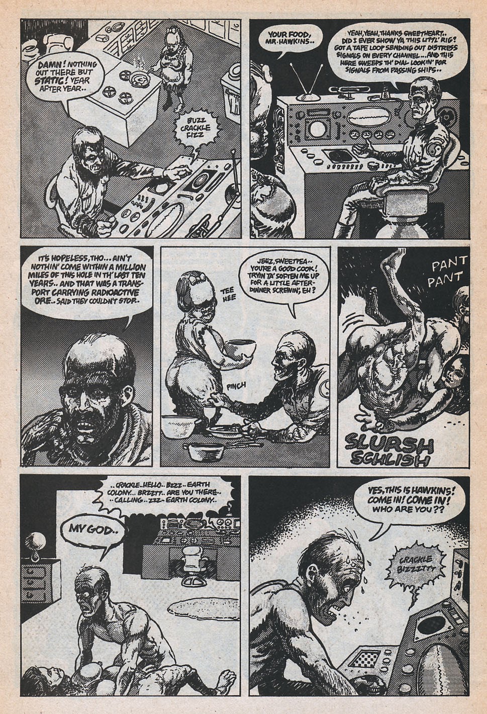 Read online Slow Death comic -  Issue #4 - 32