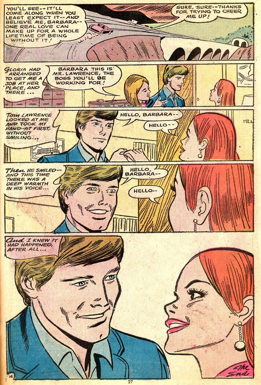 Read online Young Love (1963) comic -  Issue #114 - 27